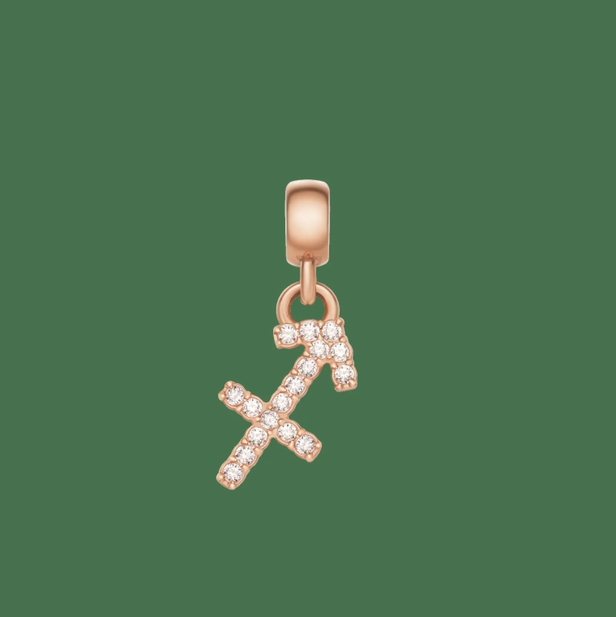Daniel Wellington Berlocker<Crystal Zodiac Charm Rose Gold