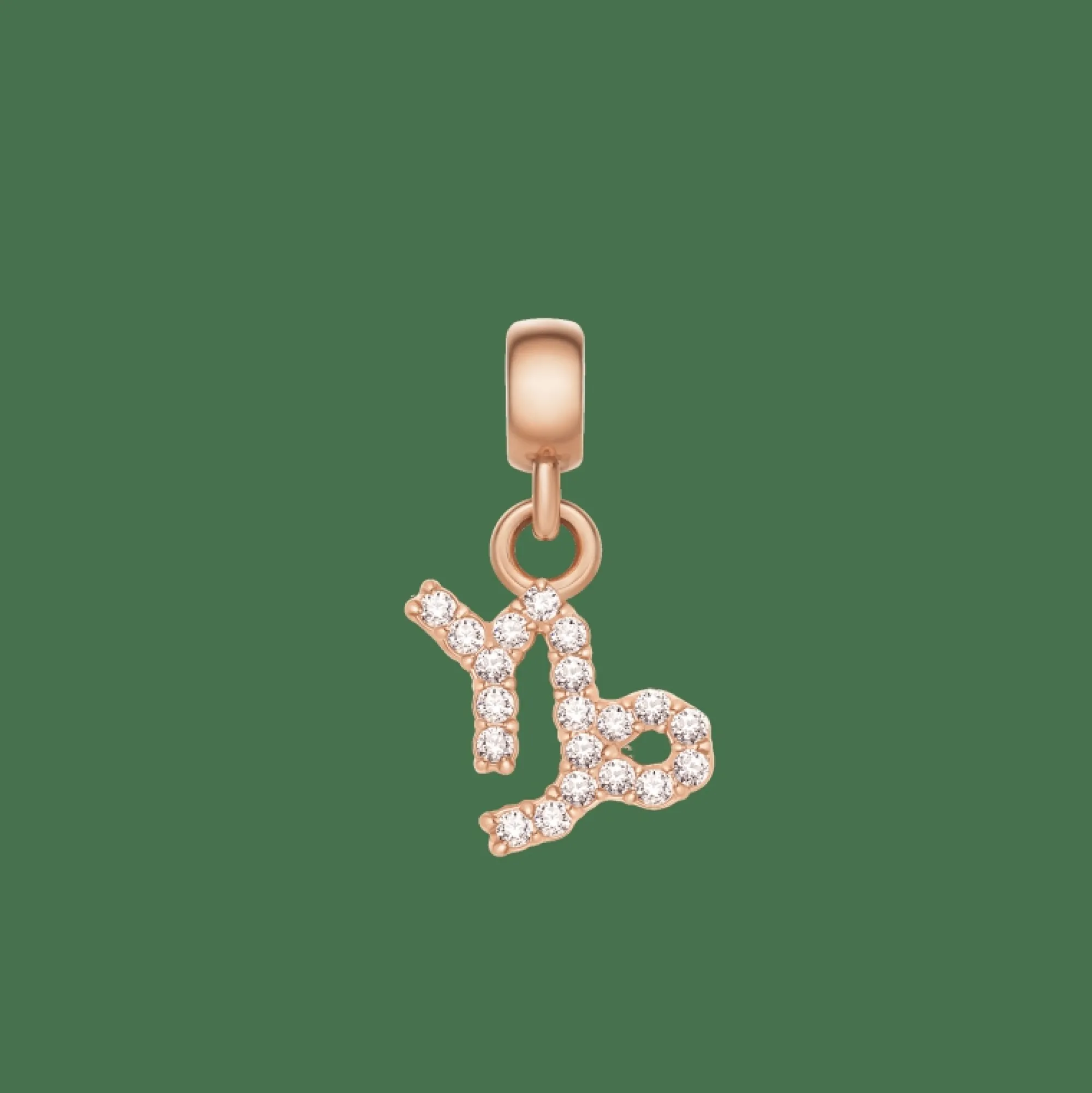Daniel Wellington Berlocker<Crystal Zodiac Charm Rose Gold