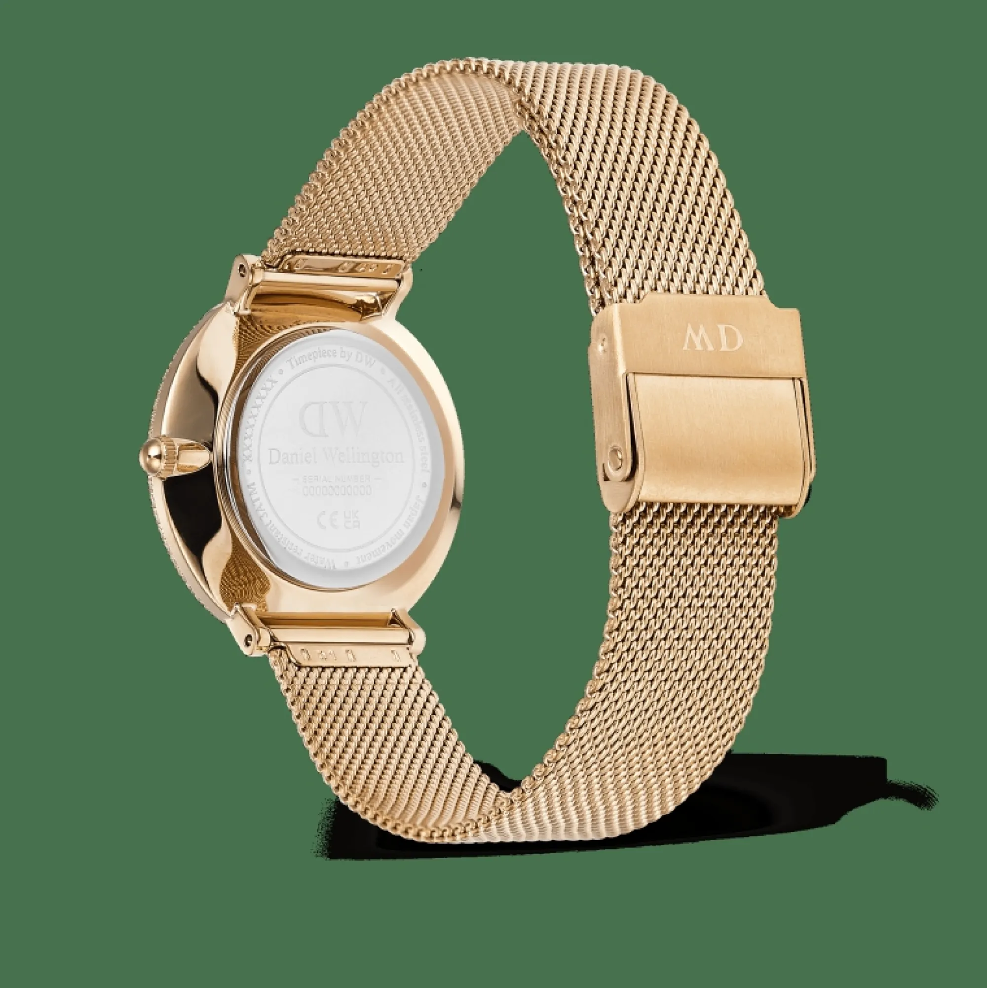 Daniel Wellington Damklockor<Crystalline Bezel Ever Green Gold