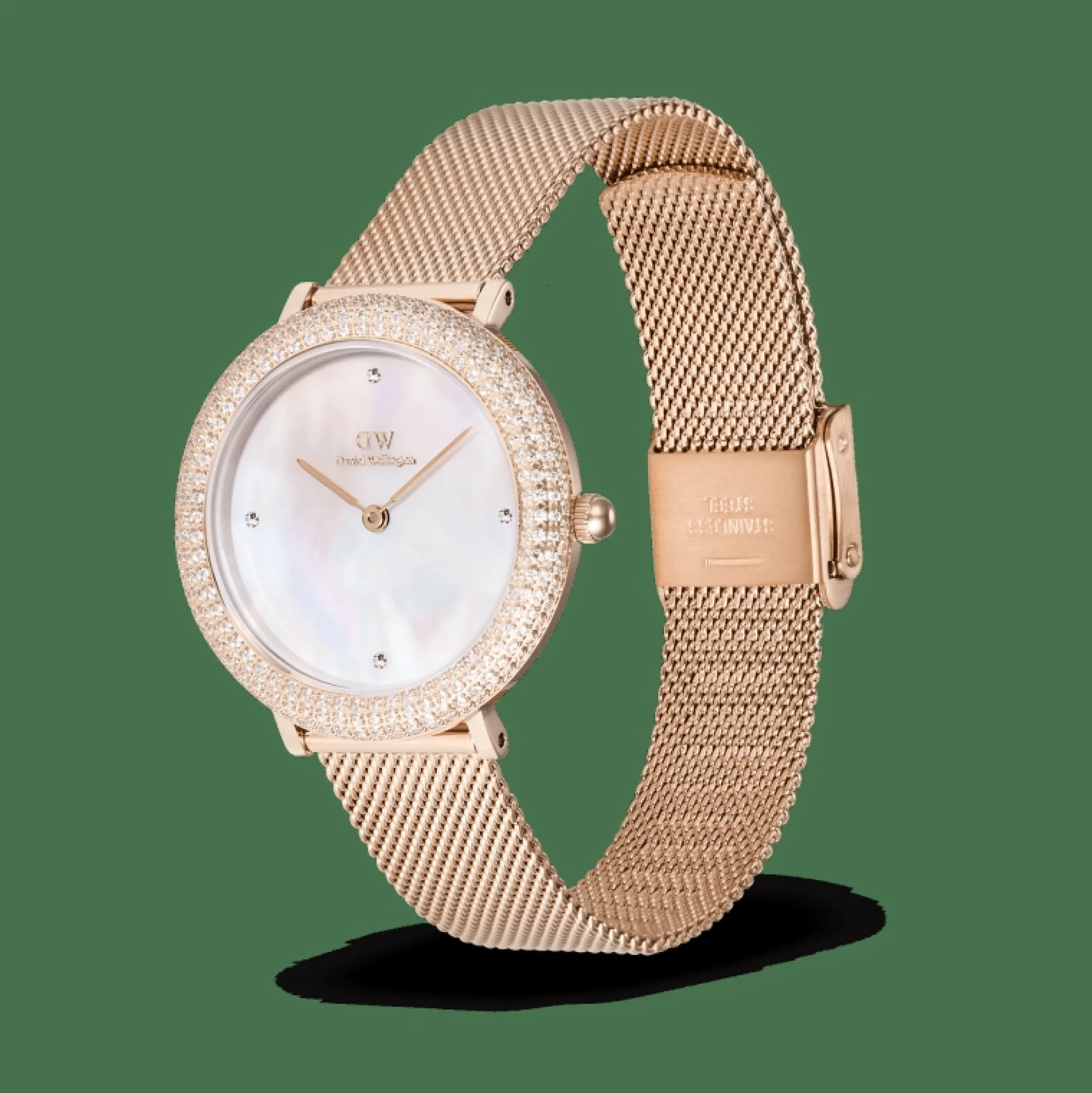 Daniel Wellington Damklockor<Crystalline Bezel Melrose Rose Gold