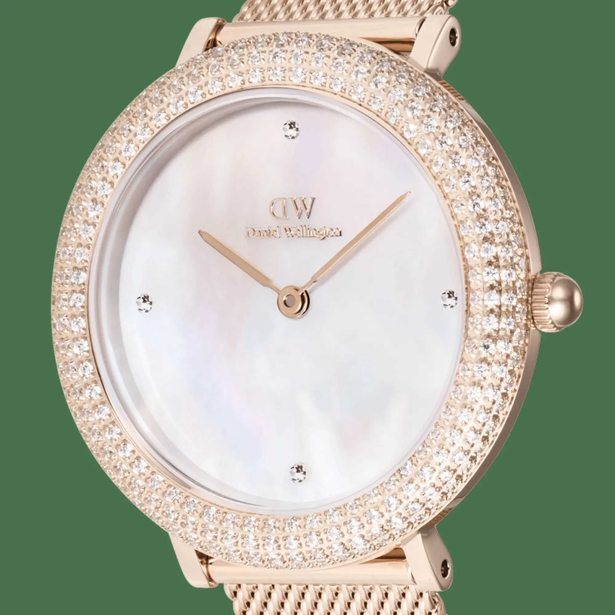 Daniel Wellington Damklockor<Crystalline Bezel Melrose Rose Gold