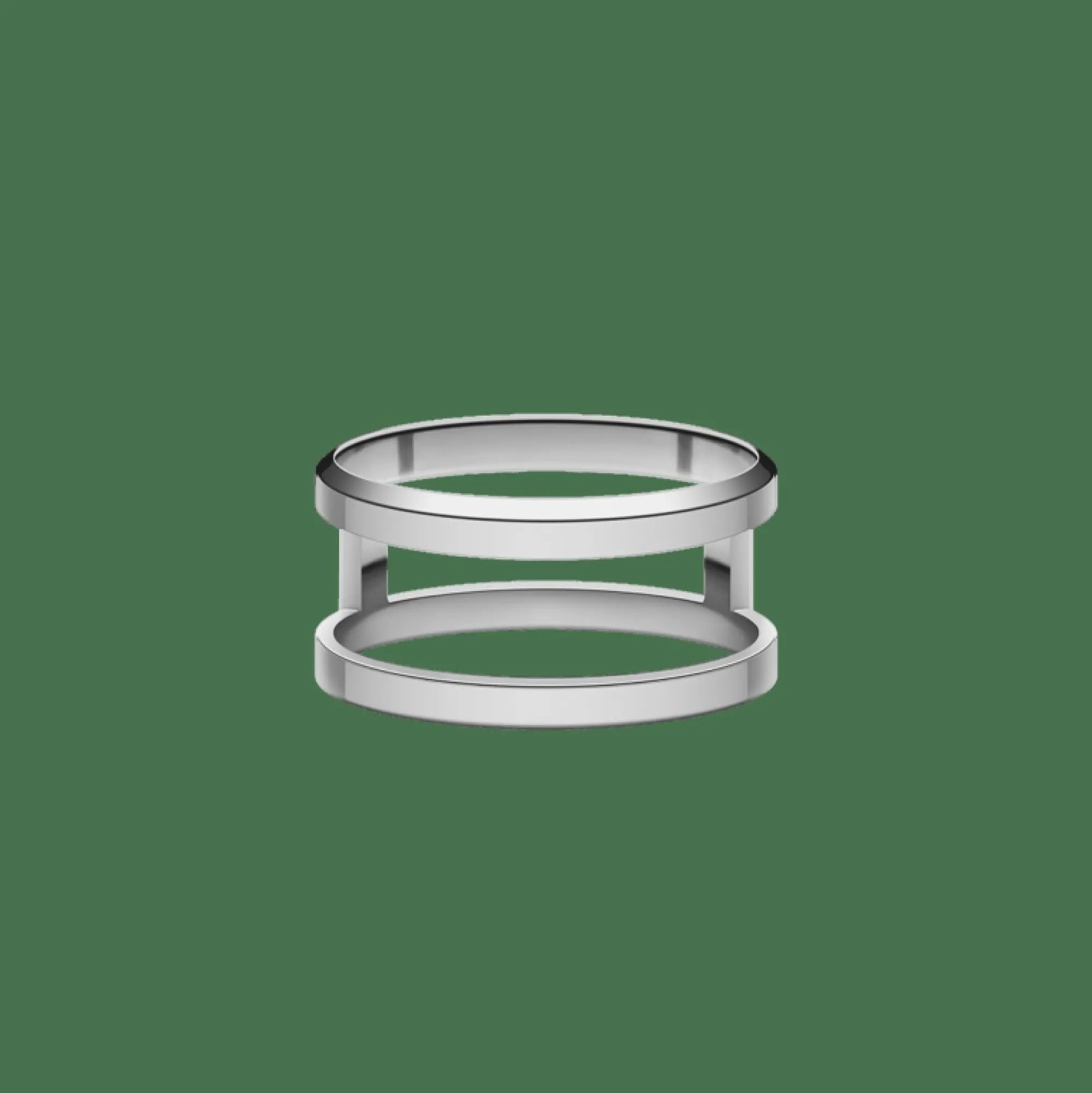 Daniel Wellington Ringar<Elan Dual Ring Silver