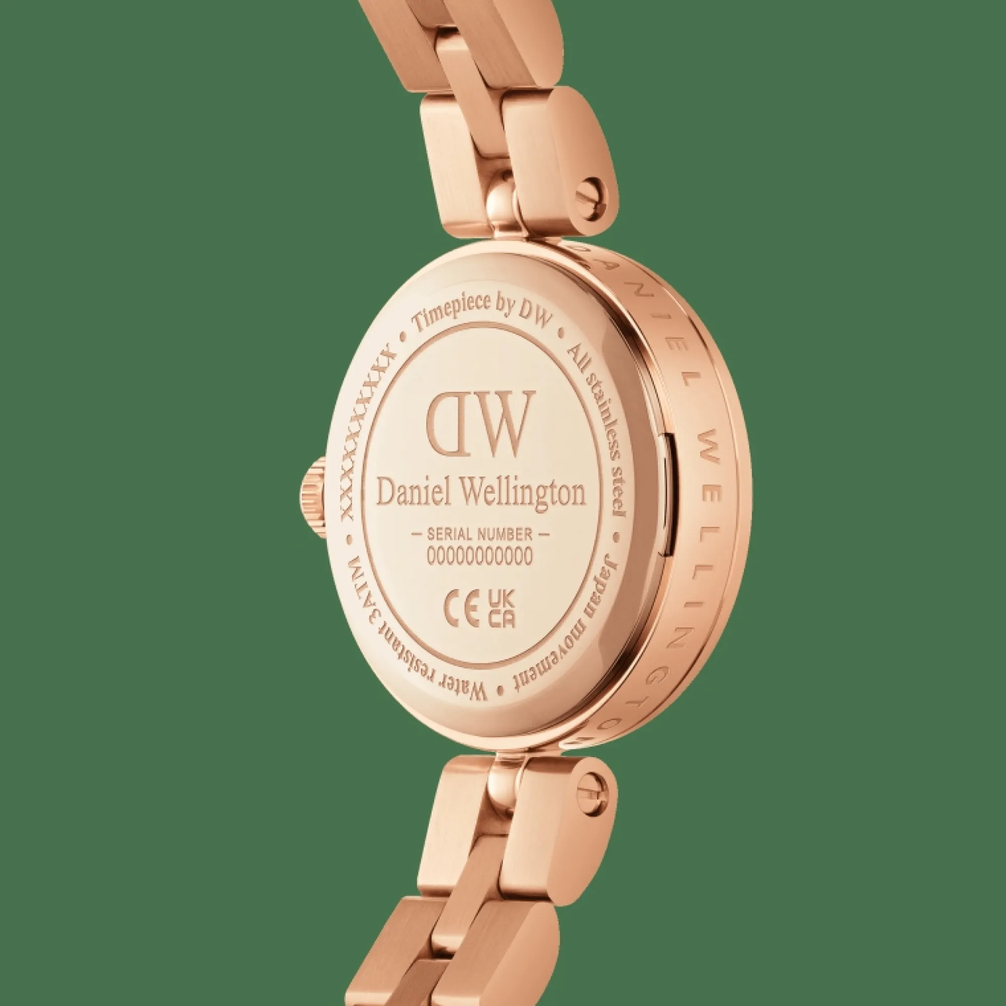 Daniel Wellington Damklockor<Elan Lumine Malachite Rose Gold