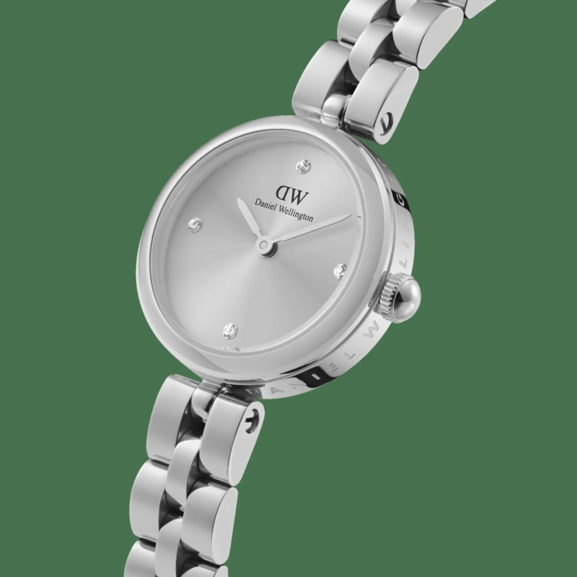 Daniel Wellington Damklockor<Elan Lumine Unitone Silver