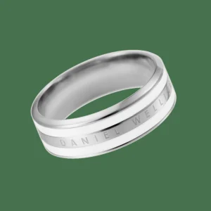 Daniel Wellington Ringar<Emalie Ring Silver/Satin White