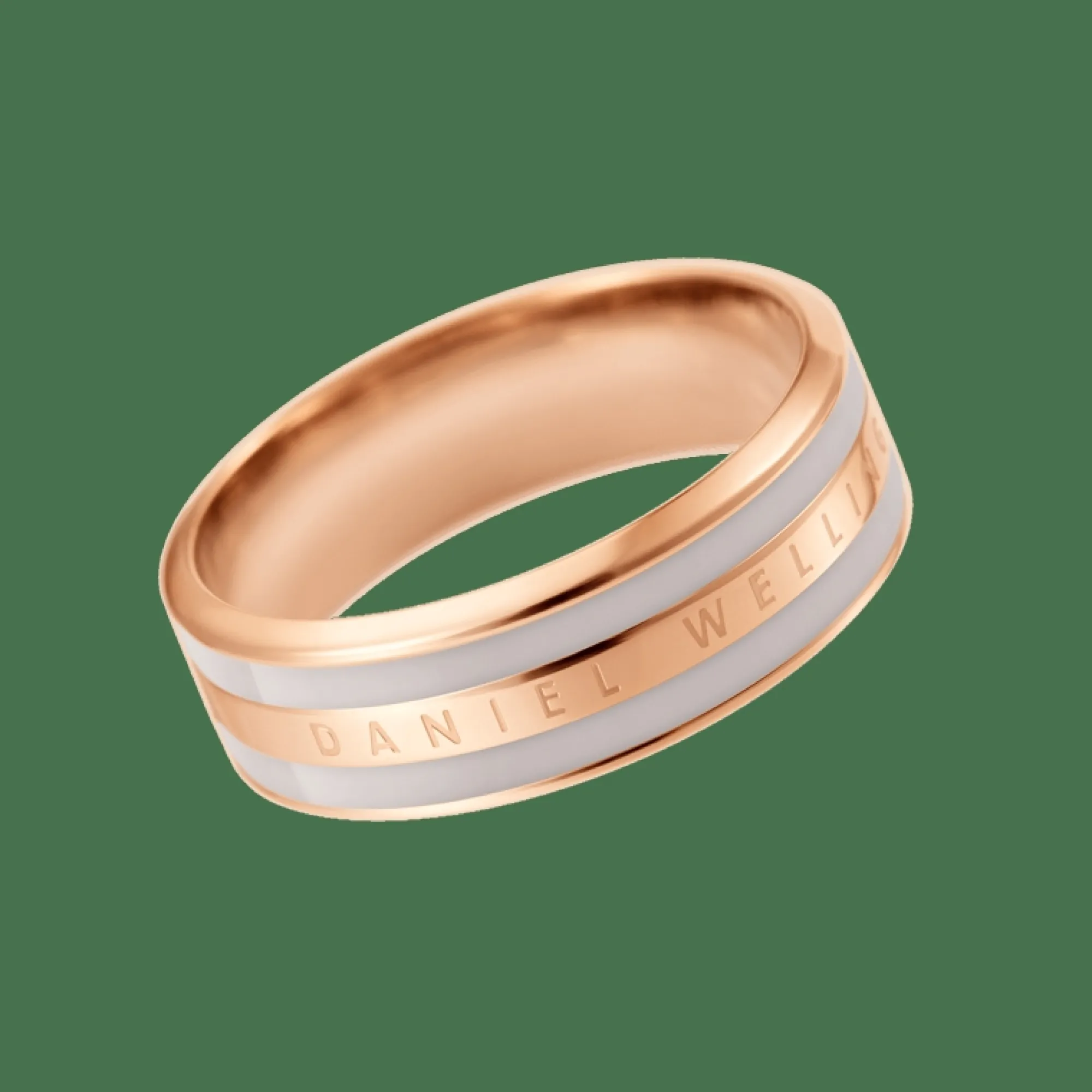 Daniel Wellington Ringar<Emalie Ring Rose Gold/Desert Sand