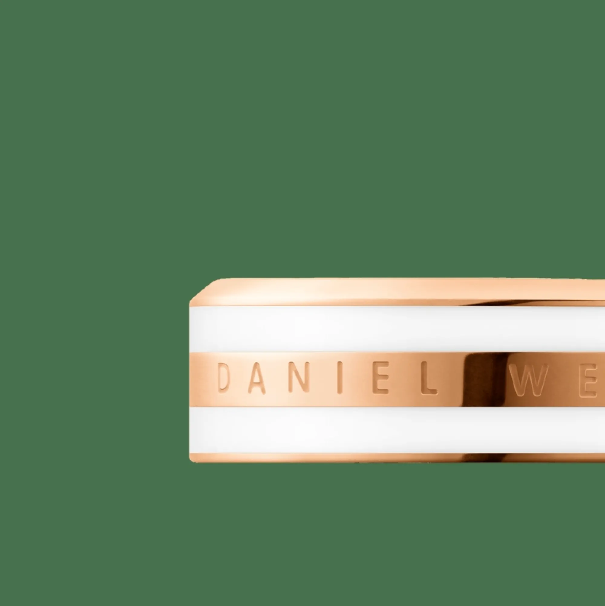 Daniel Wellington Ringar<Emalie Ring Rose Gold/Satin White