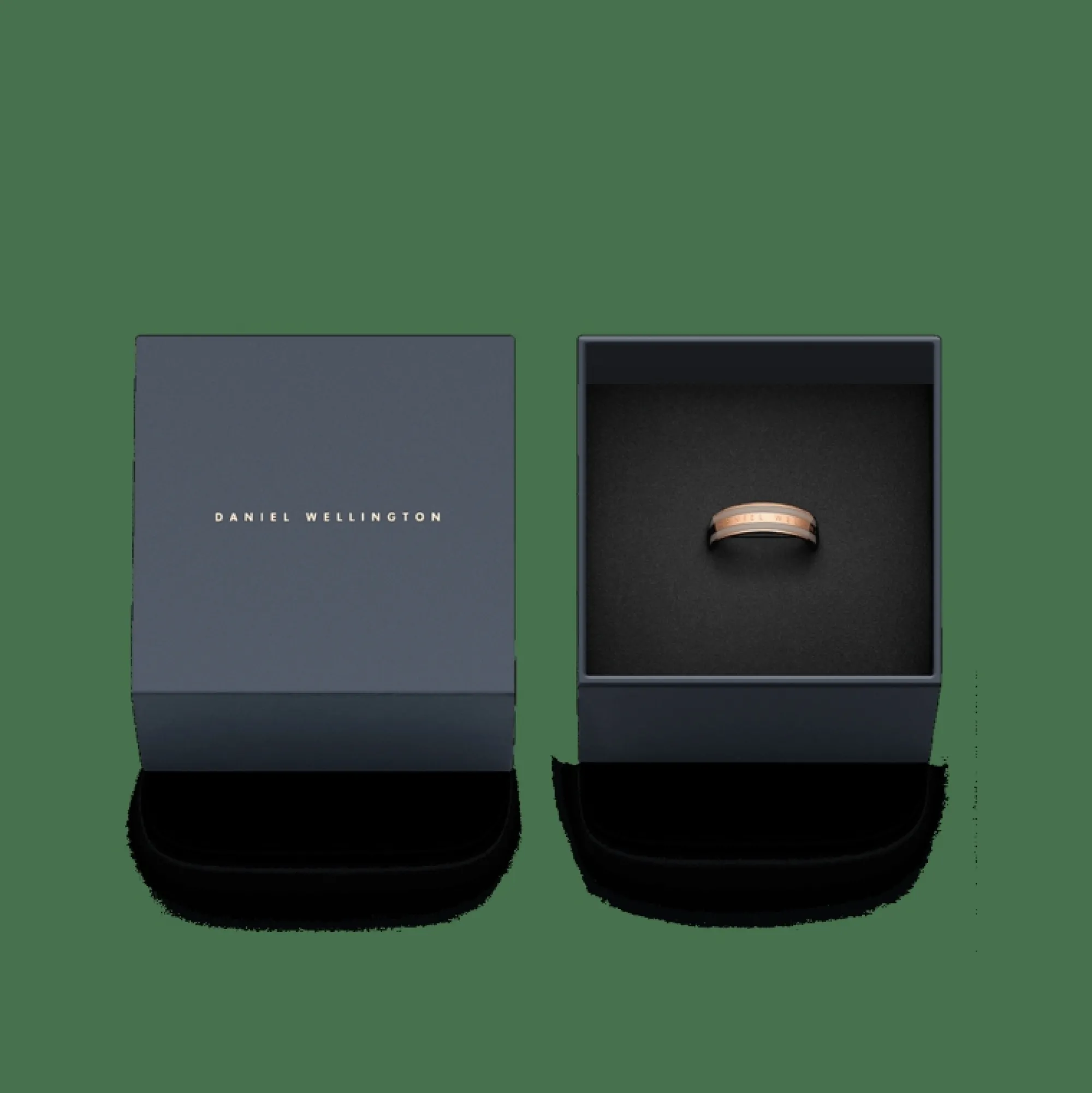 Daniel Wellington Ringar<Emalie Ring Rose Gold/Desert Sand