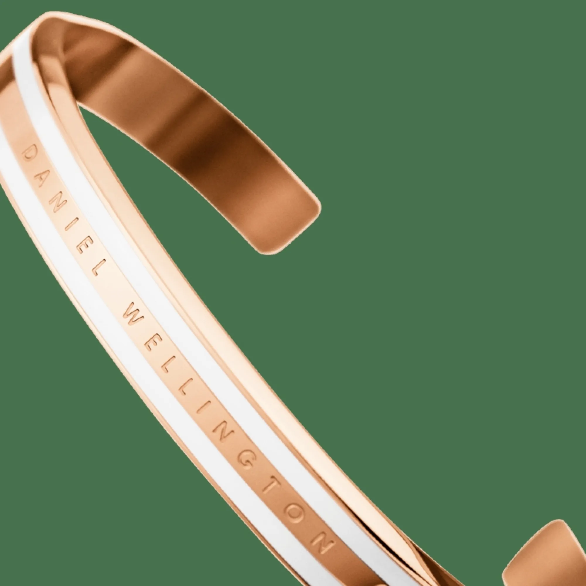 Daniel Wellington Armband<Emalie Slim Bracelet Rose Gold/Satin White