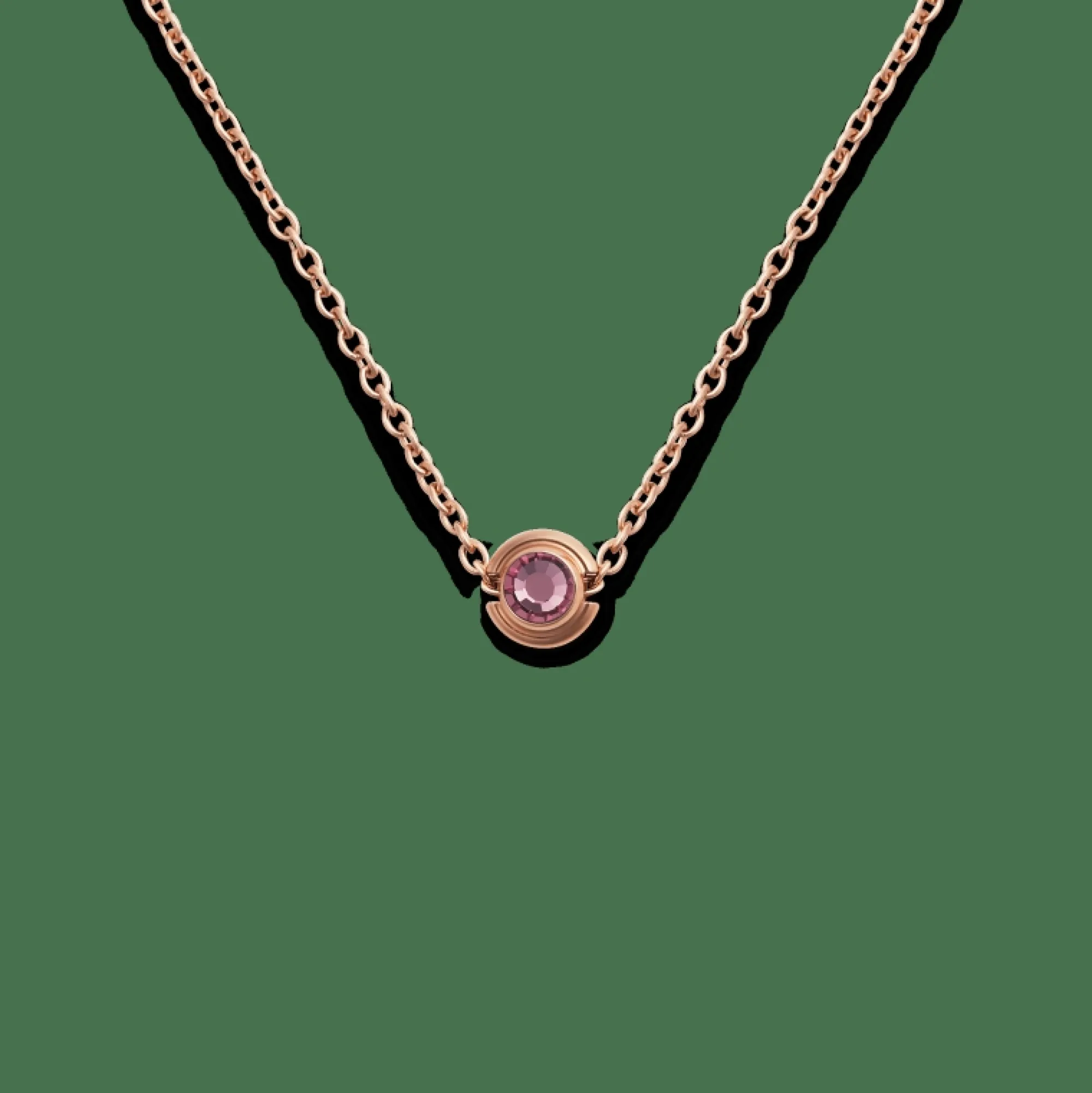 Daniel Wellington Berlocker<February Charm Rose Gold