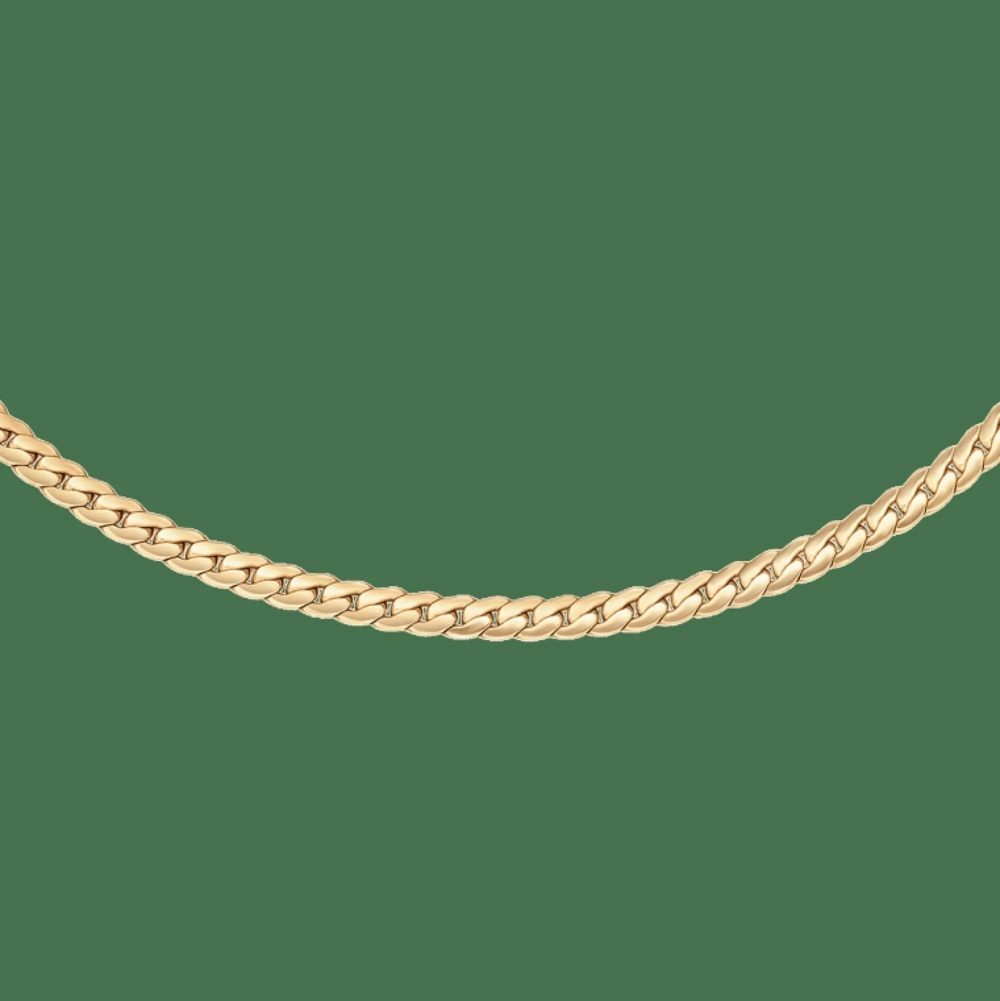 Daniel Wellington Halsband<Flat Chain Necklace G Gold