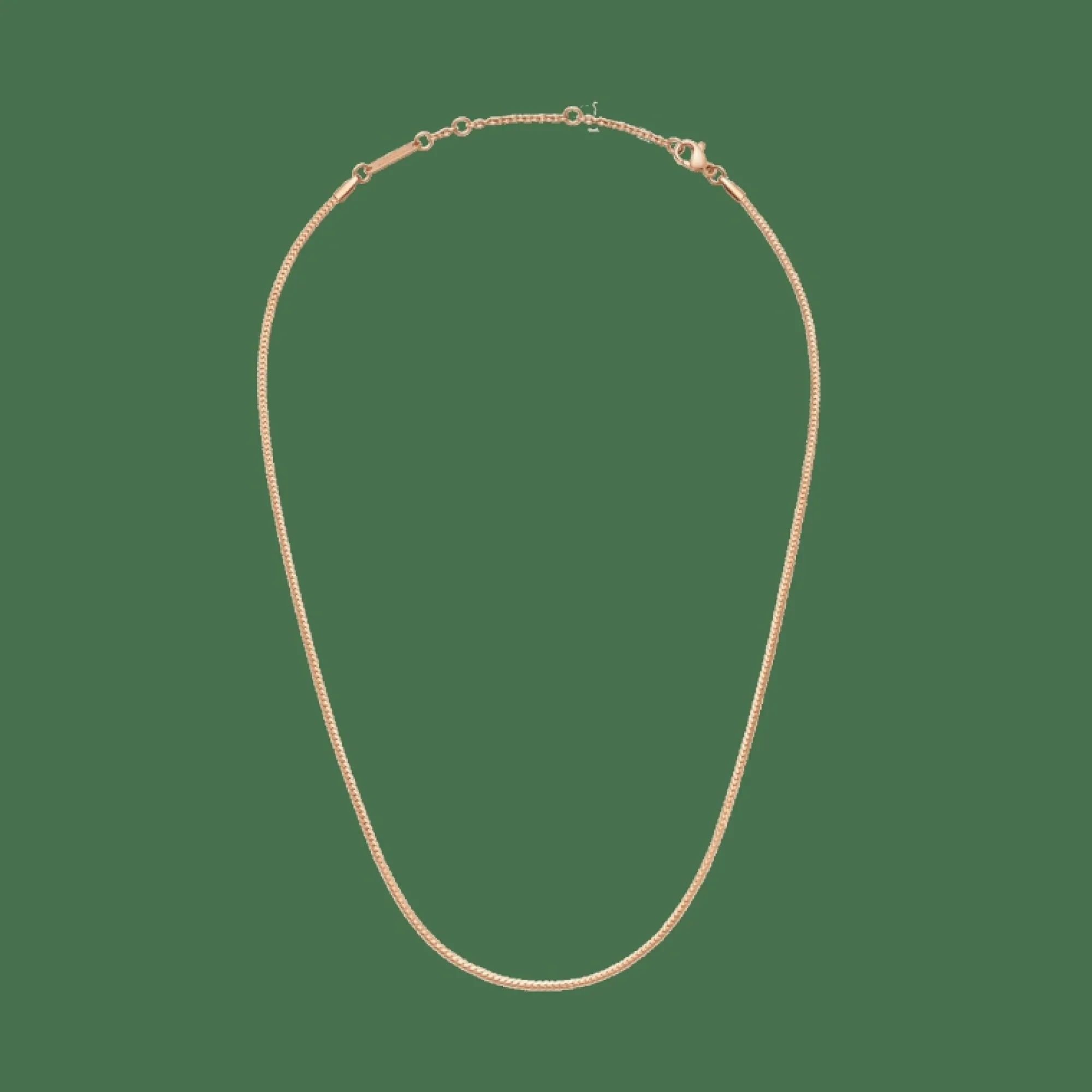 Daniel Wellington Halsband<Flat Chain Necklace RG Rose Gold