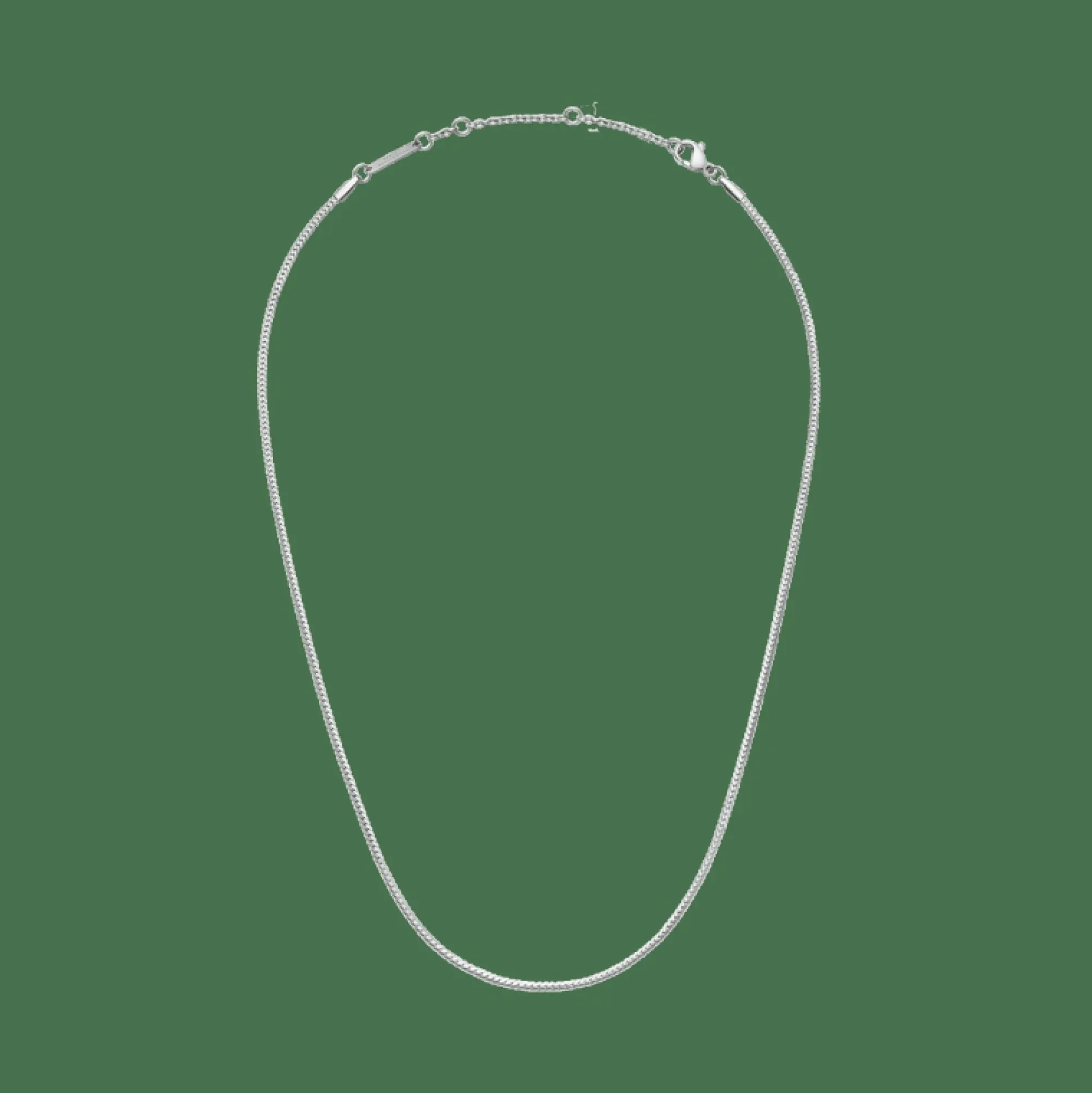 Daniel Wellington Halsband<Flat Chain Necklace S Silver