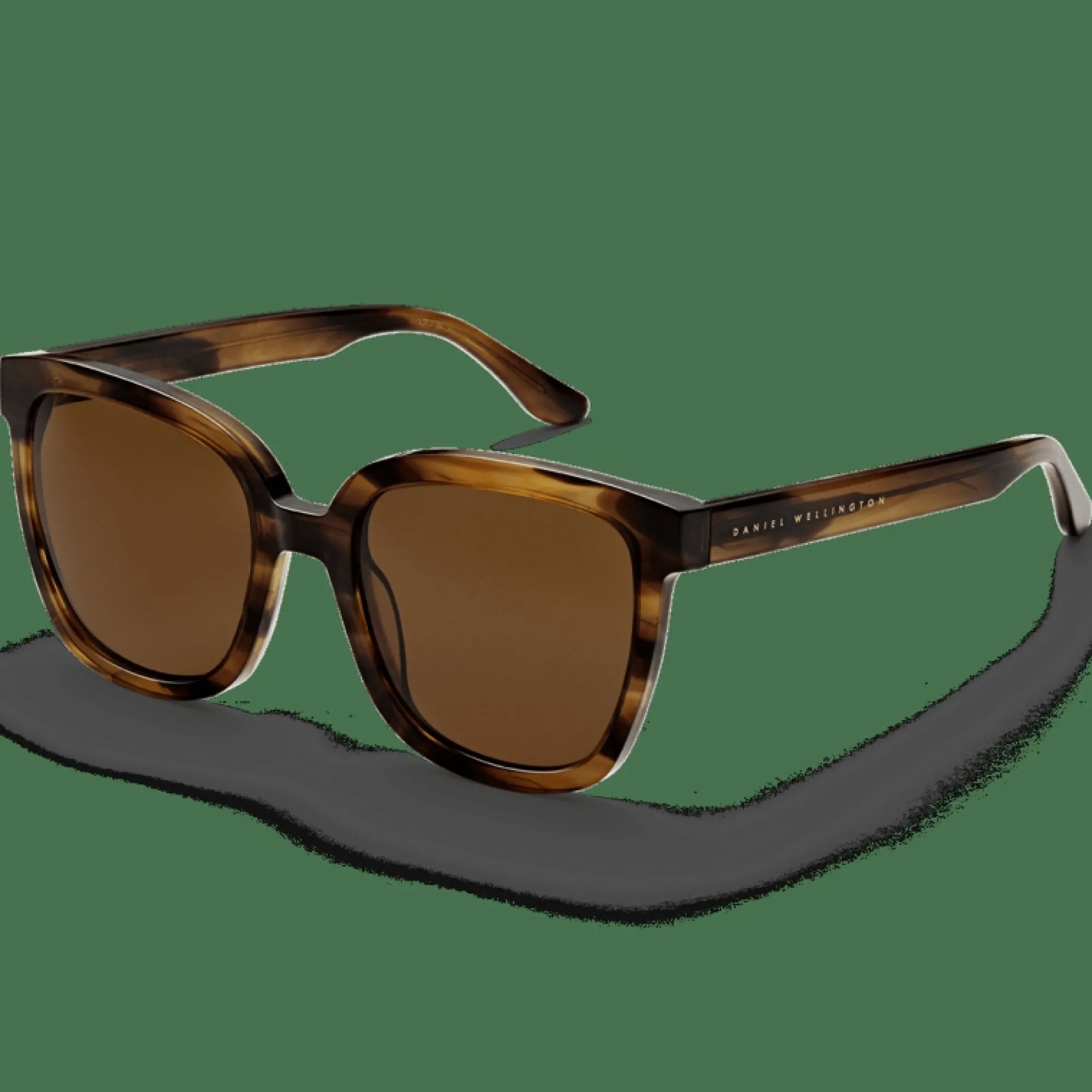 Daniel Wellington Solglasögon<Grande Bio-Acetate Brown Demi