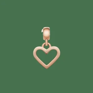 Daniel Wellington Berlocker<Heart Contour Charm RG Rose Gold