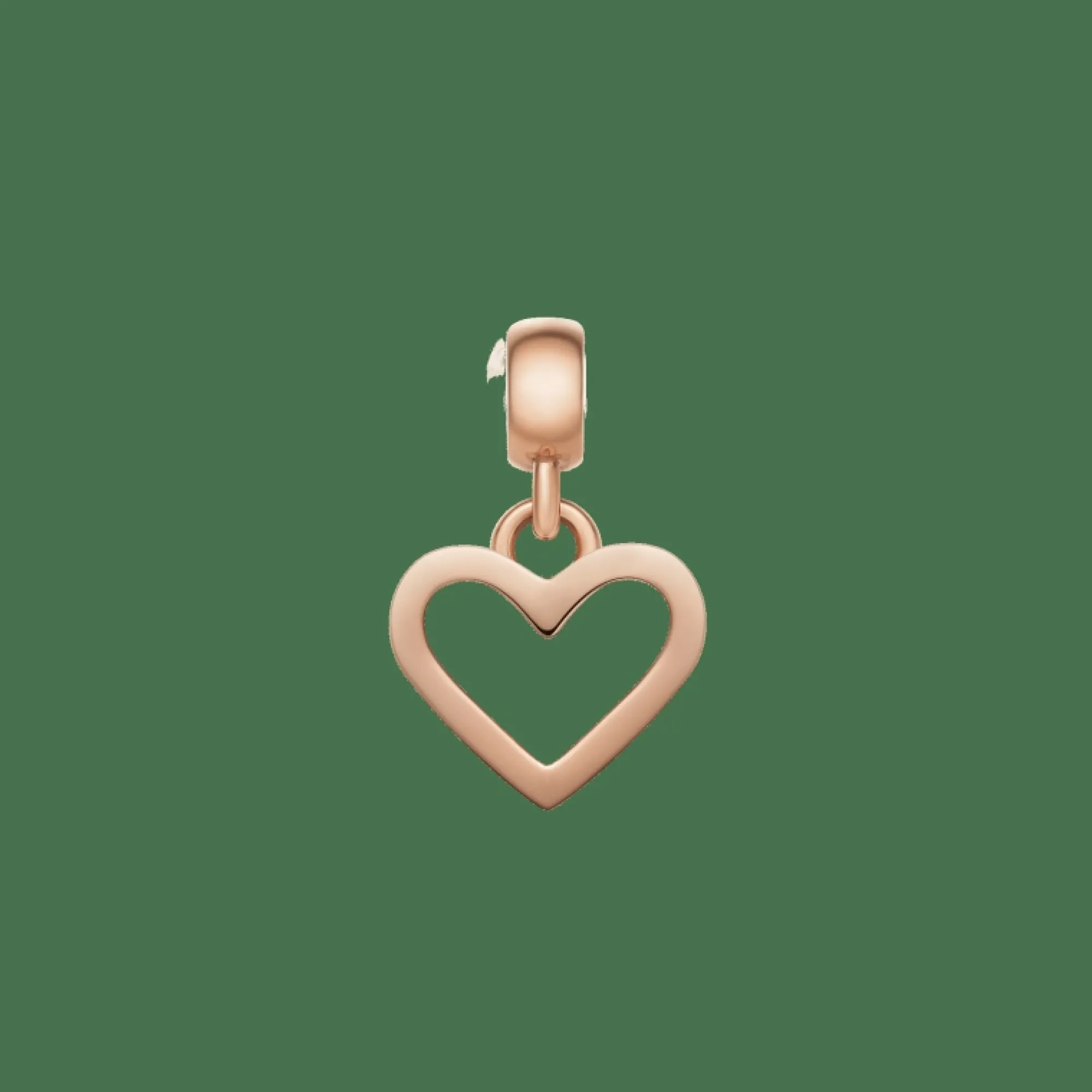 Daniel Wellington Berlocker<Heart Contour Charm RG Rose Gold