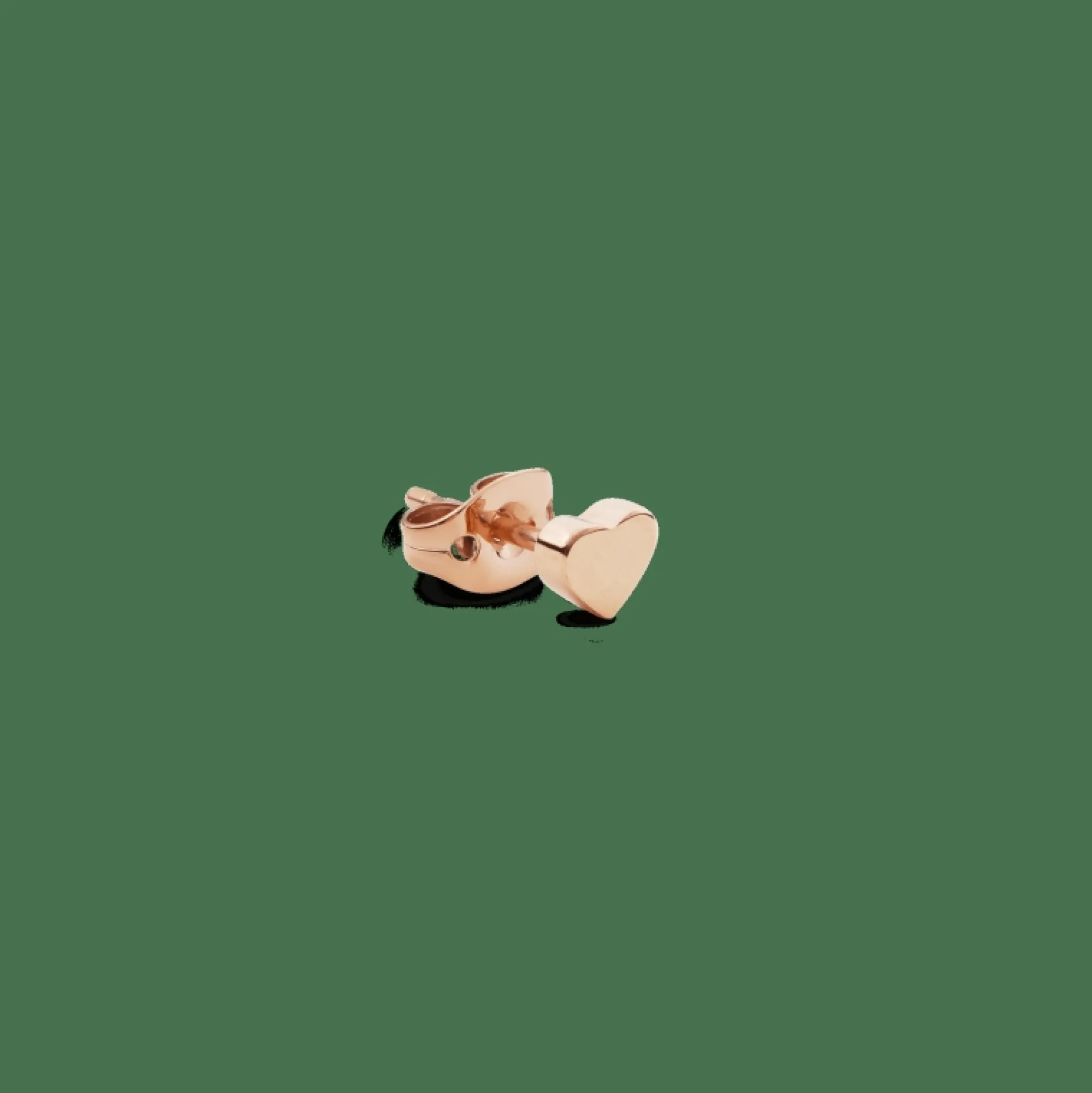 Daniel Wellington Örhängen<Heart Stud Rose Gold