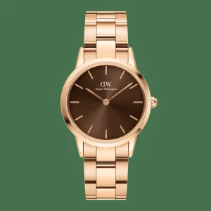 Daniel Wellington Herrklockor | Damklockor<Iconic Link Amber Rose Gold