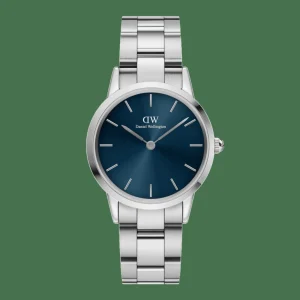 Daniel Wellington Herrklockor<Iconic Link Arctic Silver