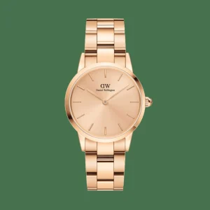Daniel Wellington Herrklockor<Iconic Link Unitone Rose Gold