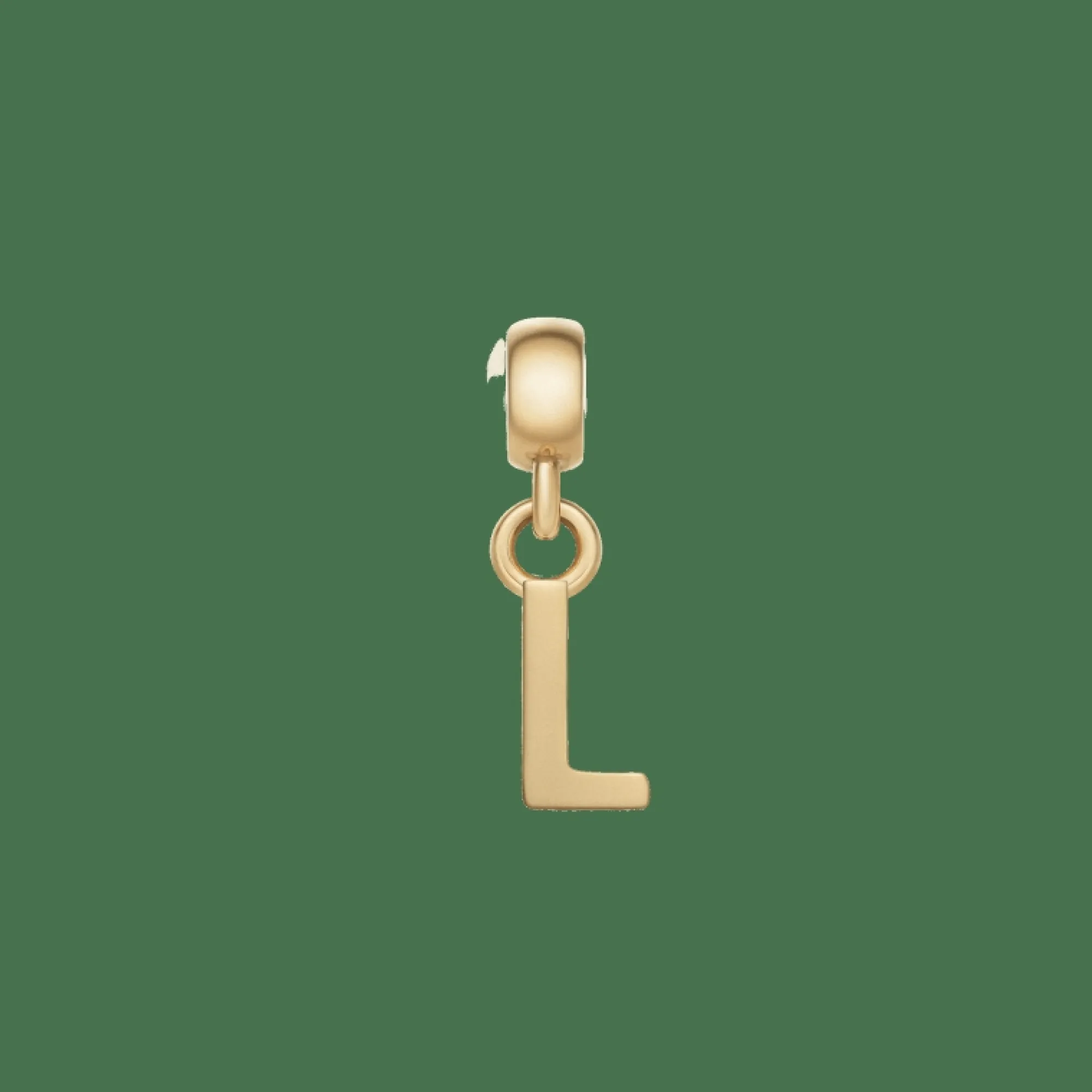 Daniel Wellington Berlocker<Letter Charm Gold