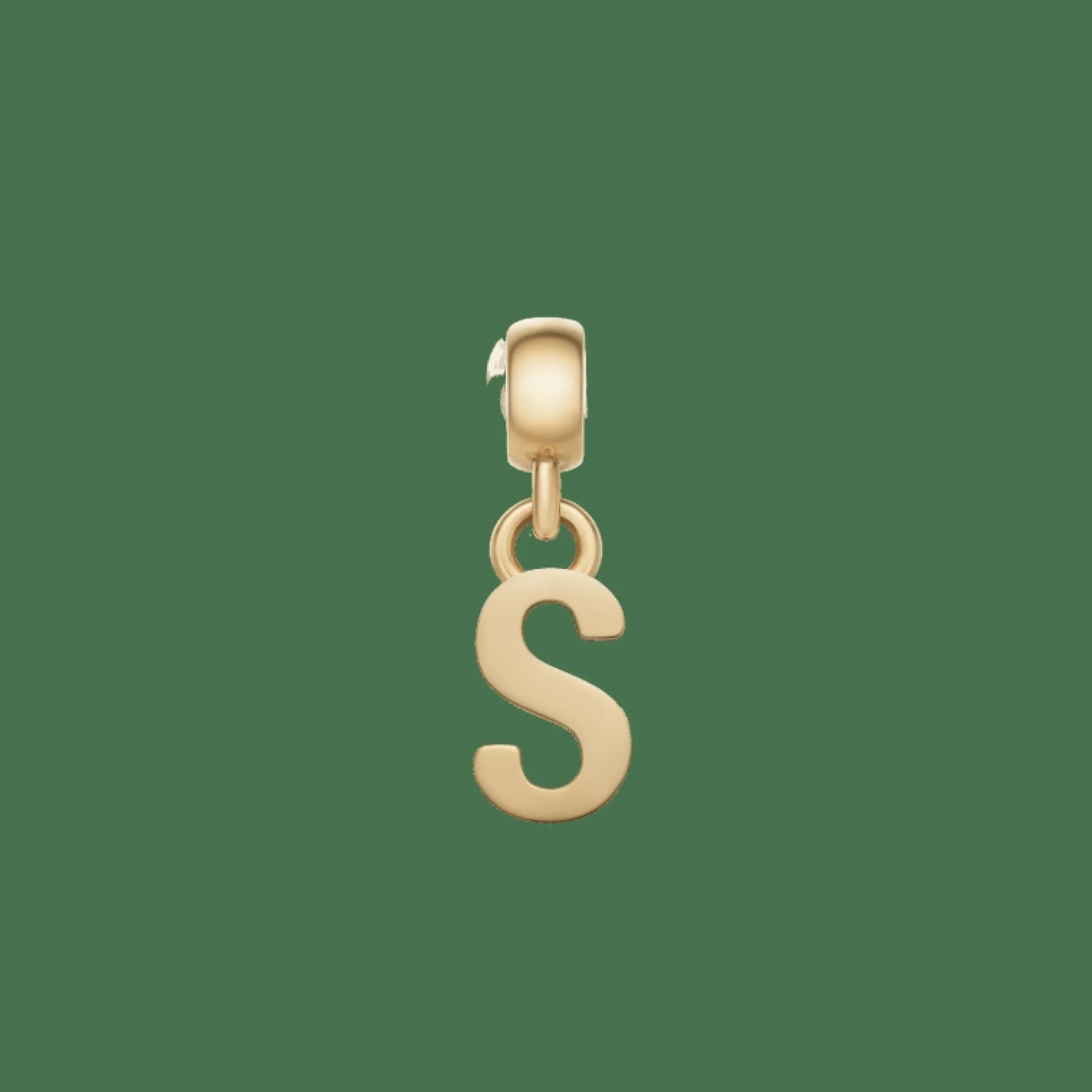 Daniel Wellington Berlocker<Letter Charm Gold