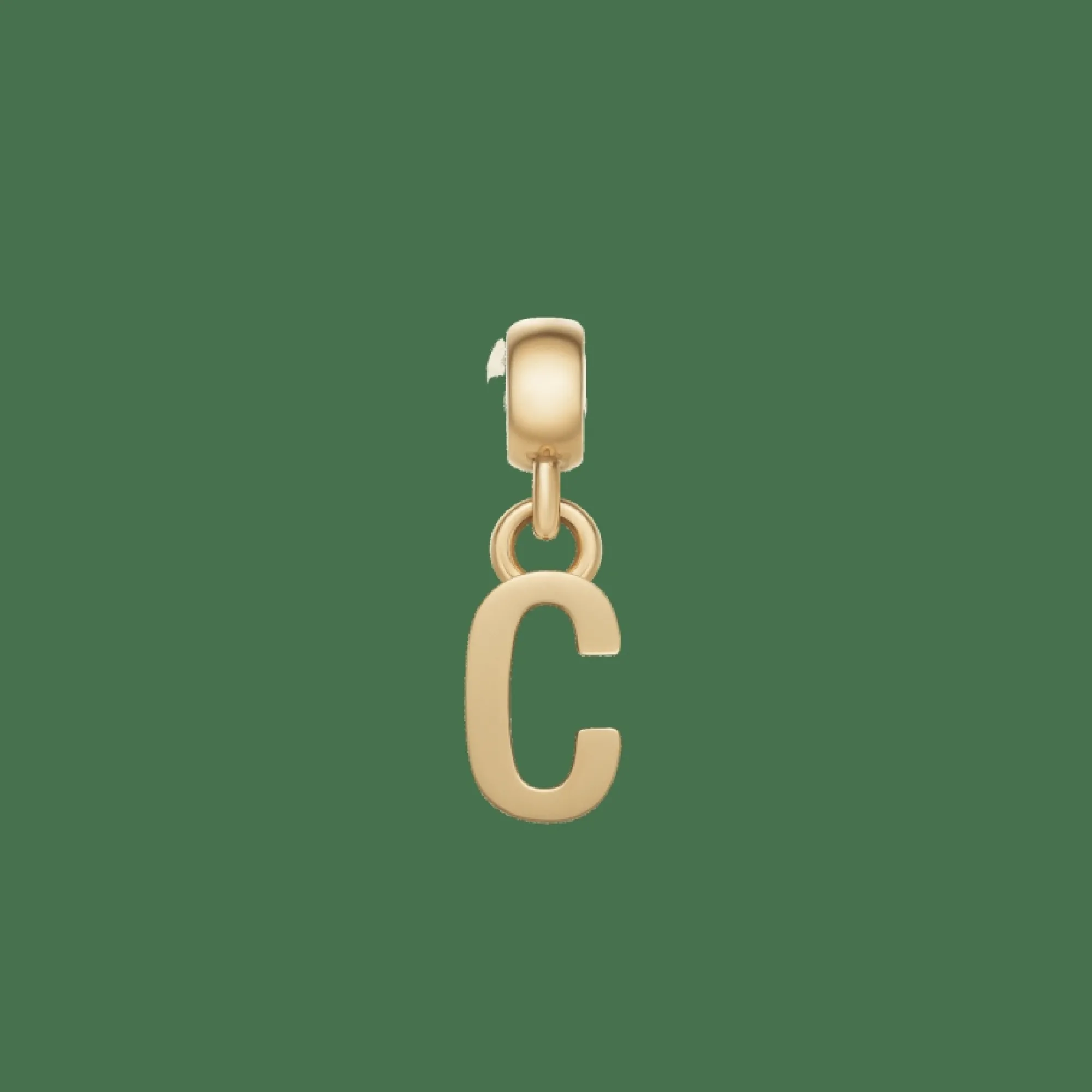 Daniel Wellington Berlocker<Letter Charm Gold
