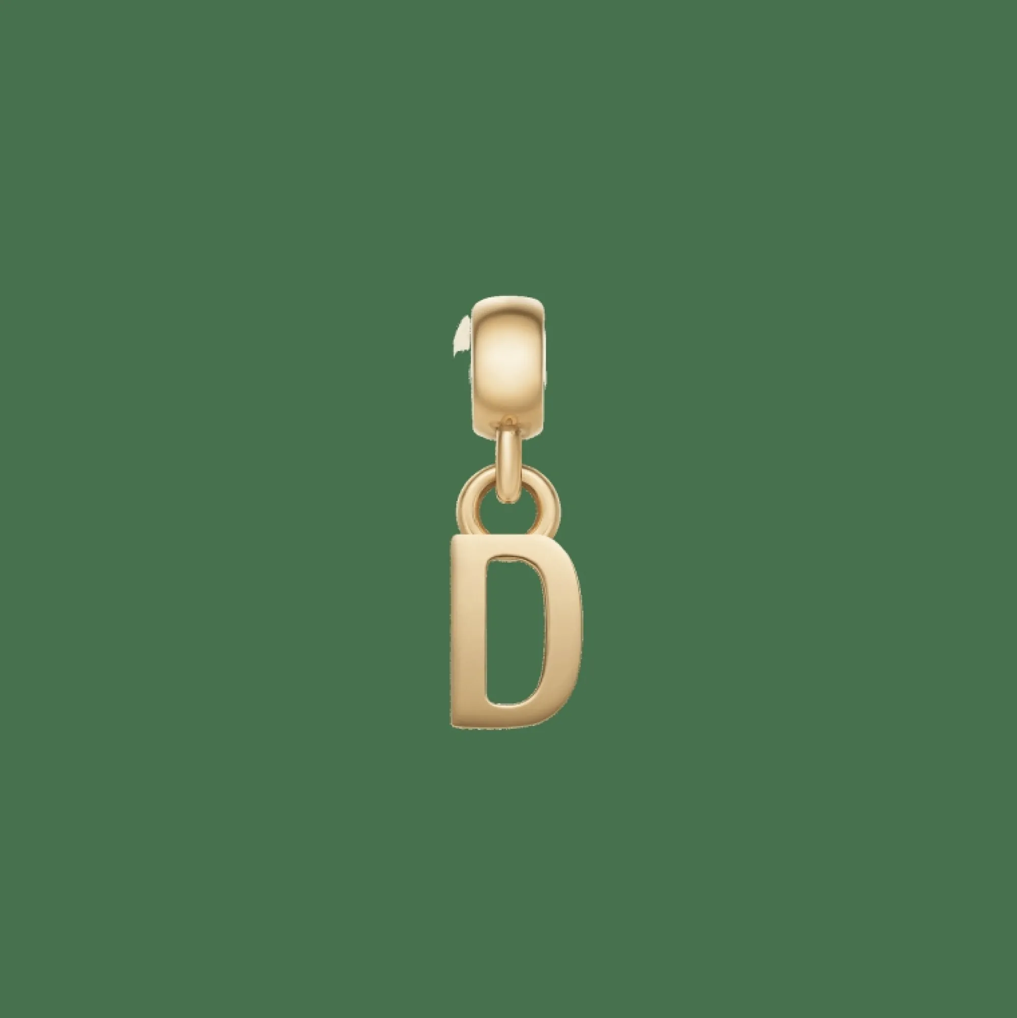 Daniel Wellington Berlocker<Letter Charm Gold