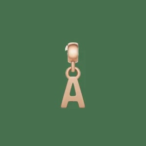 Daniel Wellington Berlocker<Letter Charm Rose Gold