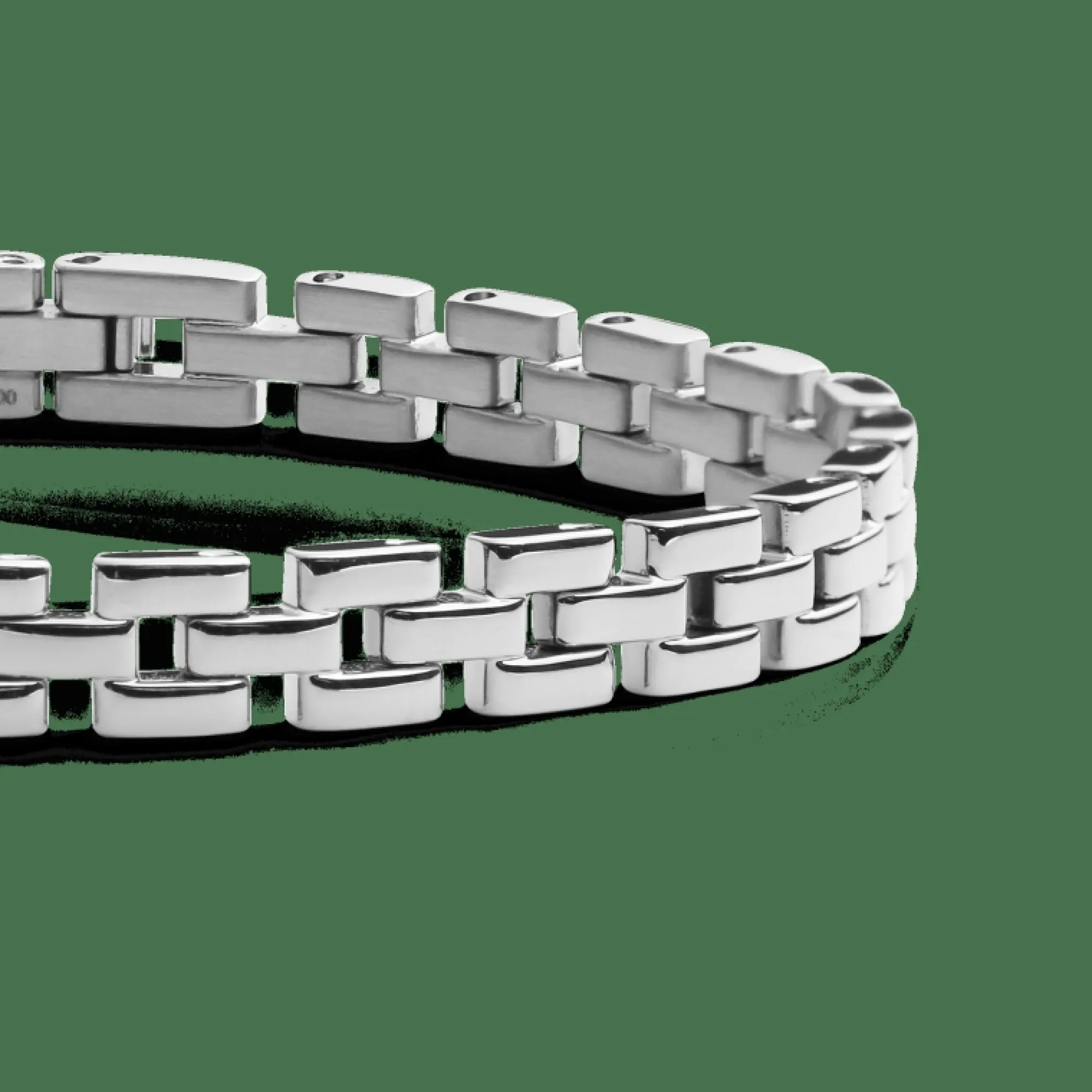 Daniel Wellington Armband<3-Link Bracelet Silver