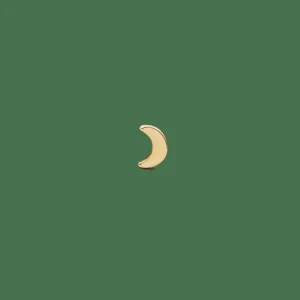 Daniel Wellington Örhängen<Moon Stud Gold