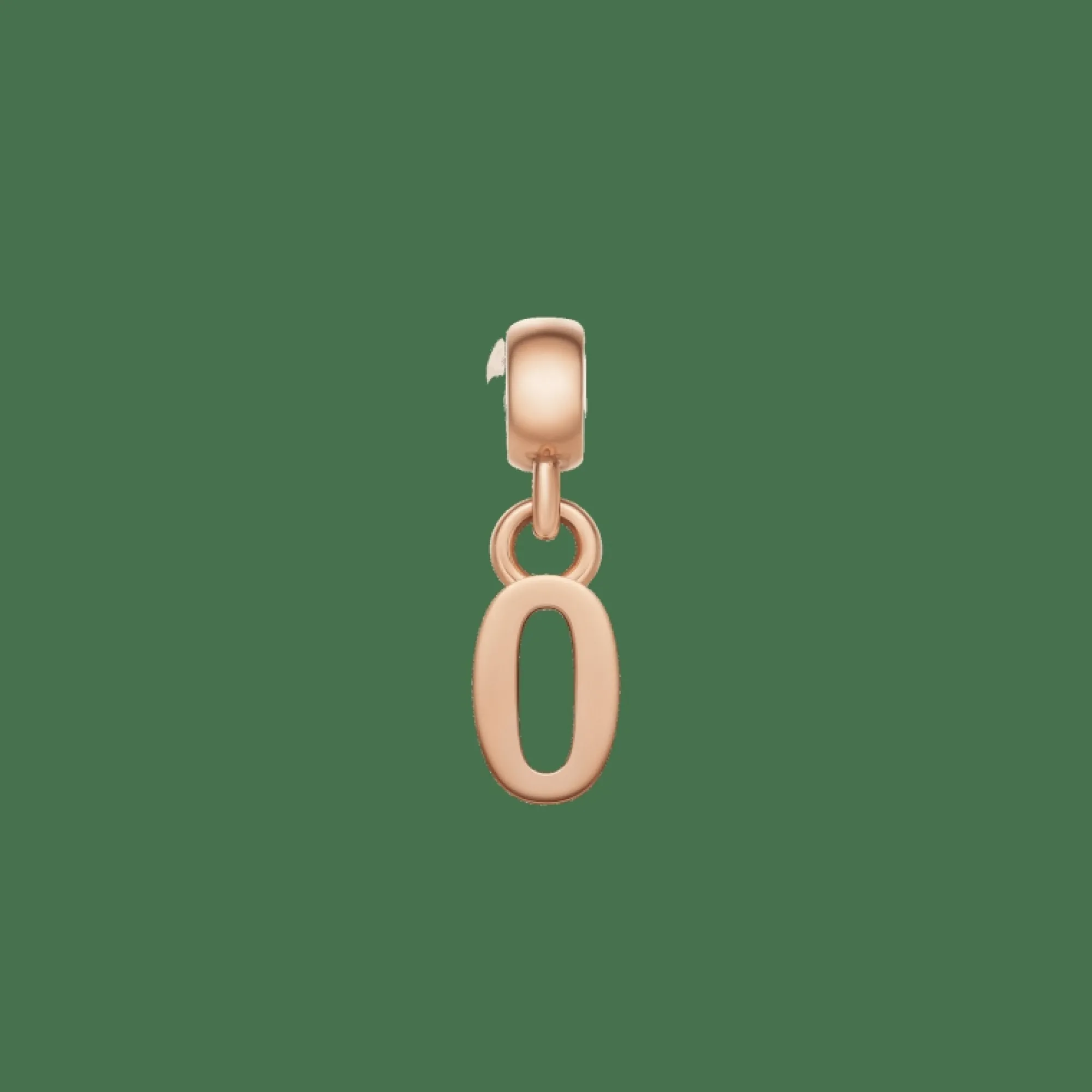 Daniel Wellington Berlocker<Number Charm Rose Gold