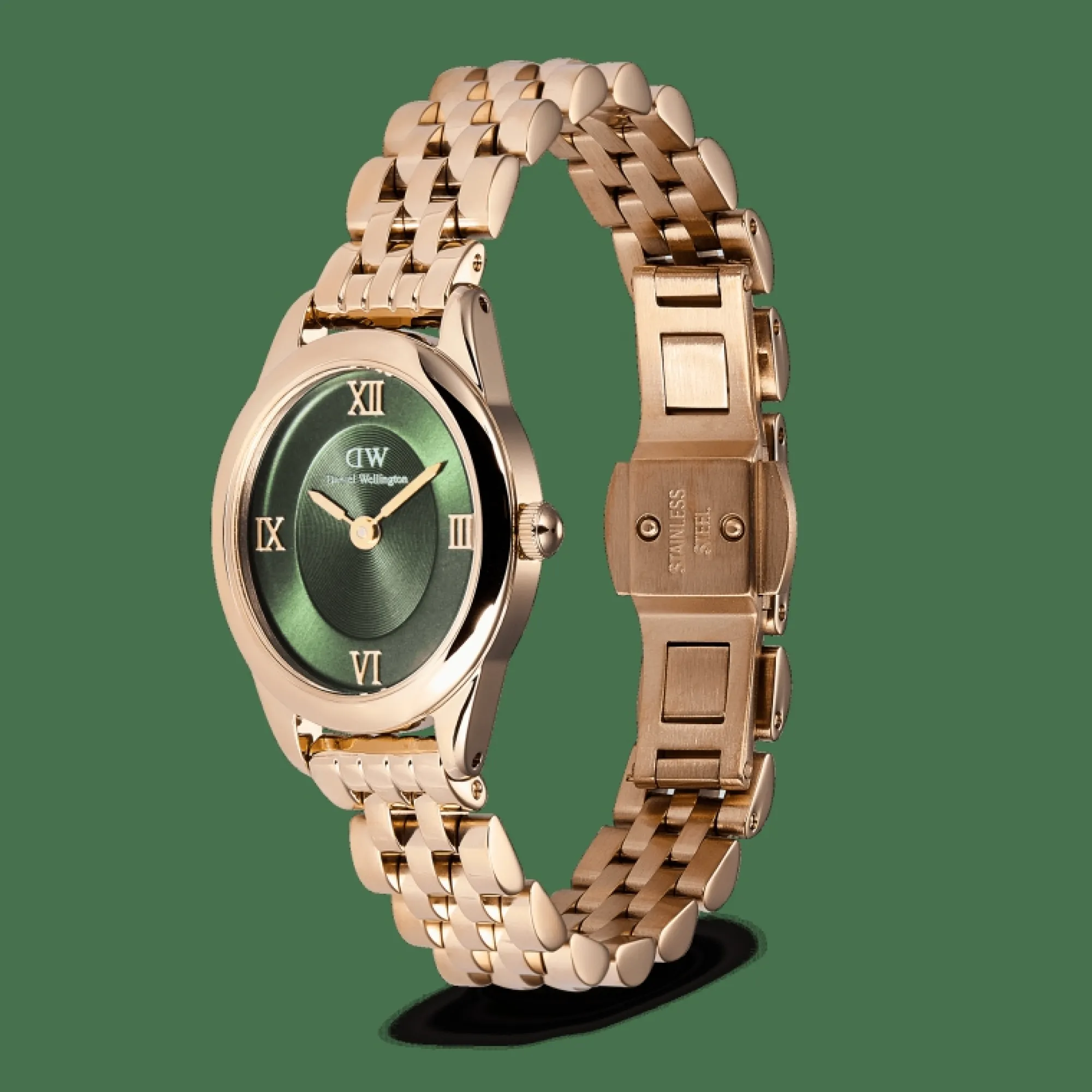 Daniel Wellington Damklockor<Ophelia Mini Emerald Rose Gold