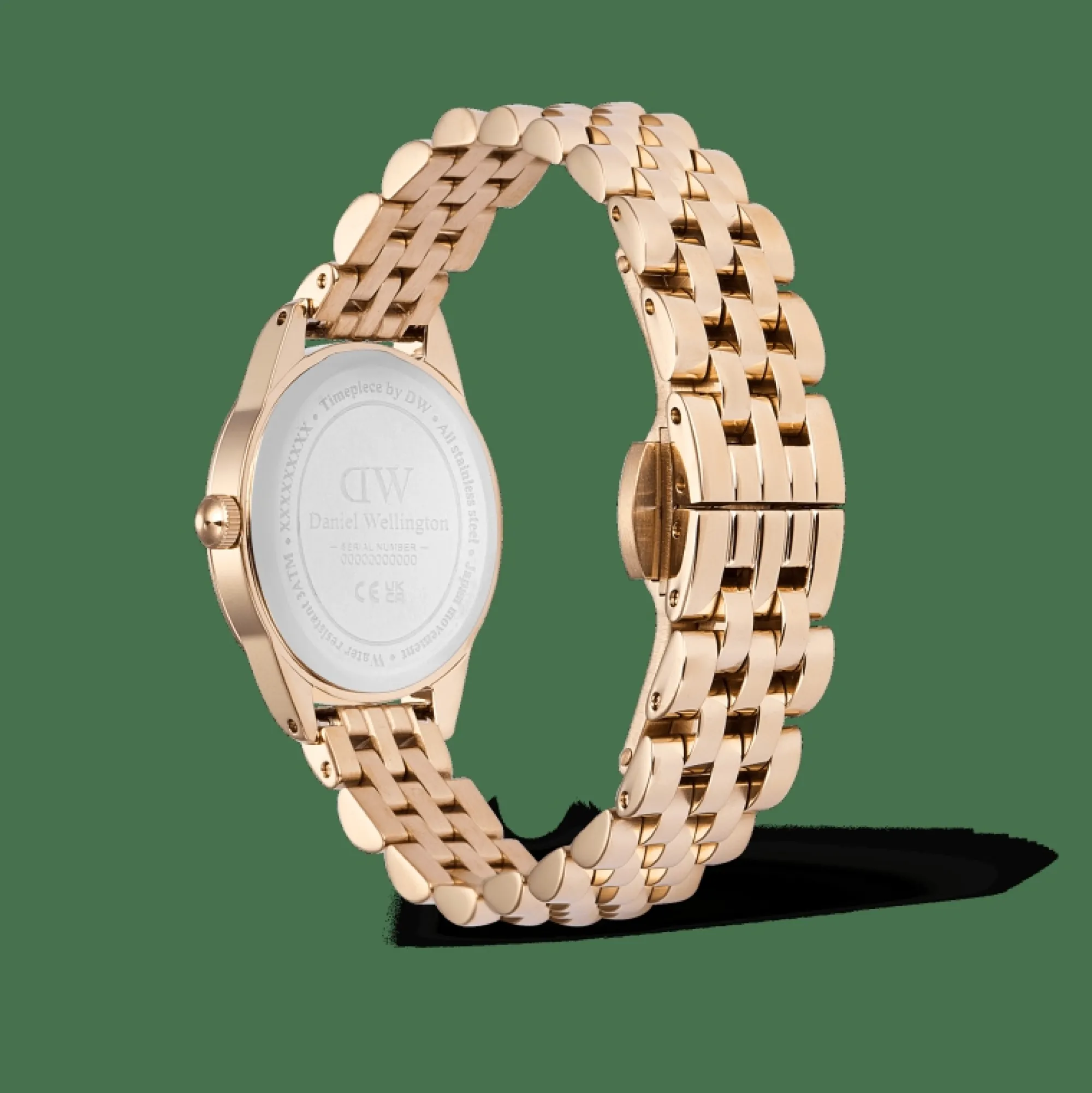 Daniel Wellington Damklockor<Ophelia Mini Emerald Rose Gold