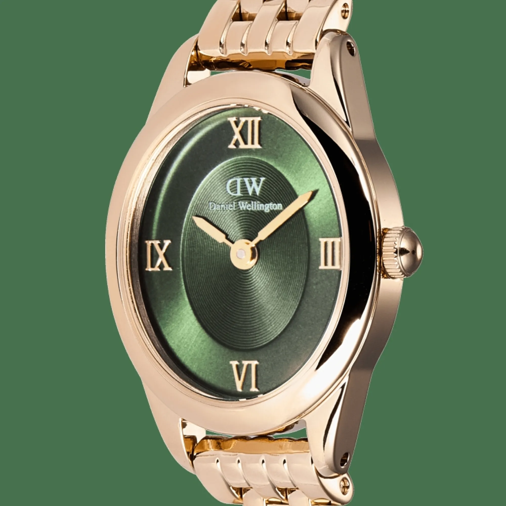 Daniel Wellington Damklockor<Ophelia Mini Emerald Rose Gold