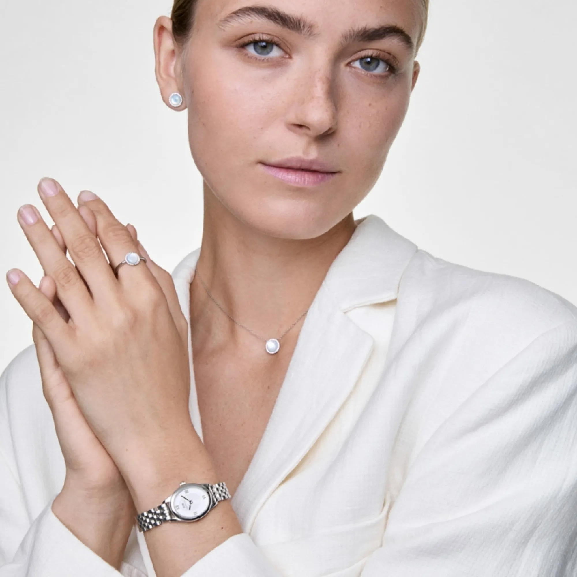 Daniel Wellington Damklockor<Ophelia Mini Silver