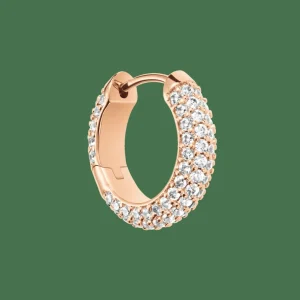 Daniel Wellington Örhängen<Pavé Crystal Earrings Rose Gold