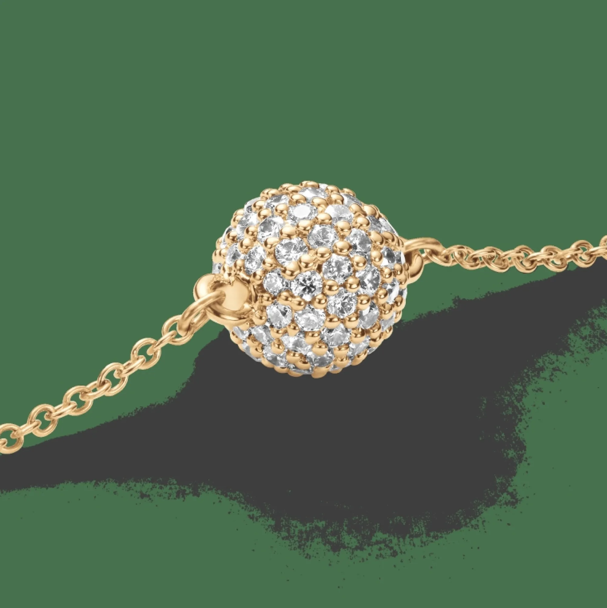 Daniel Wellington Armband<Pavé Crystal Pendant Bracelet Gold