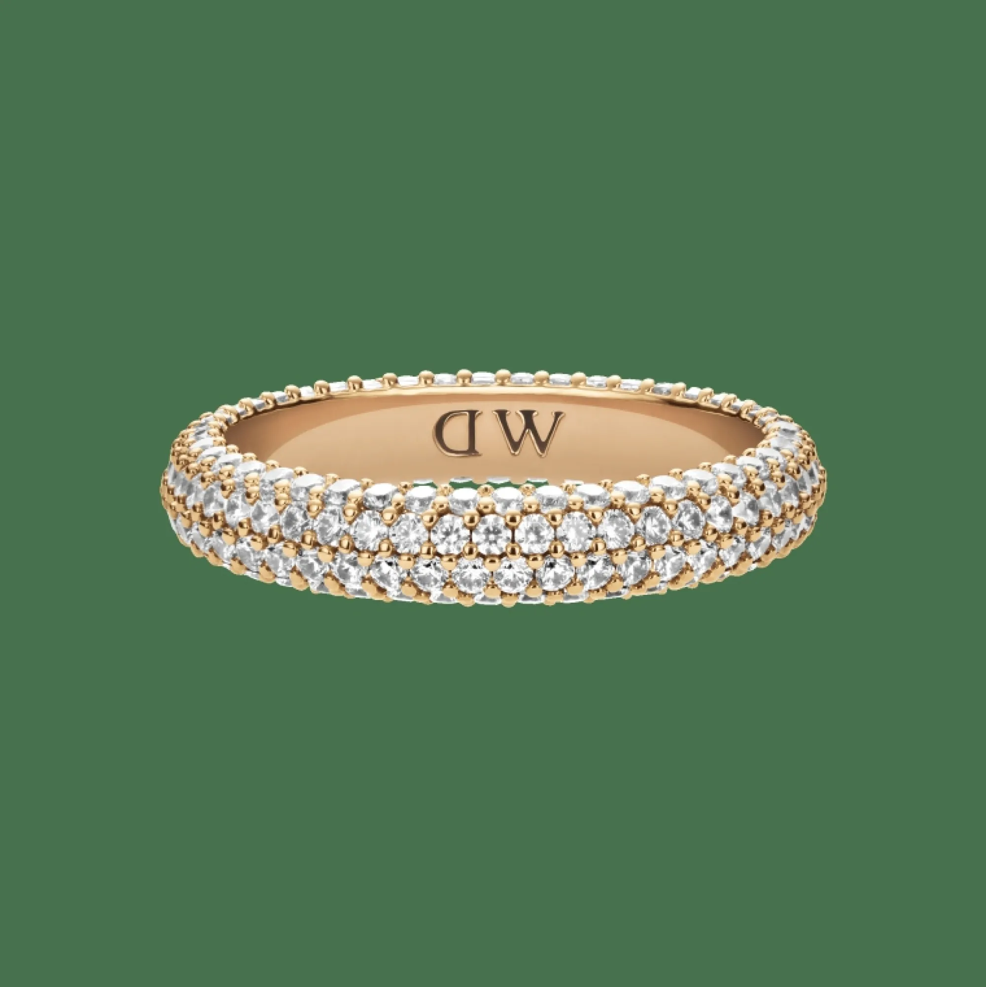 Daniel Wellington Ringar<Pavé Crystal Ring Gold