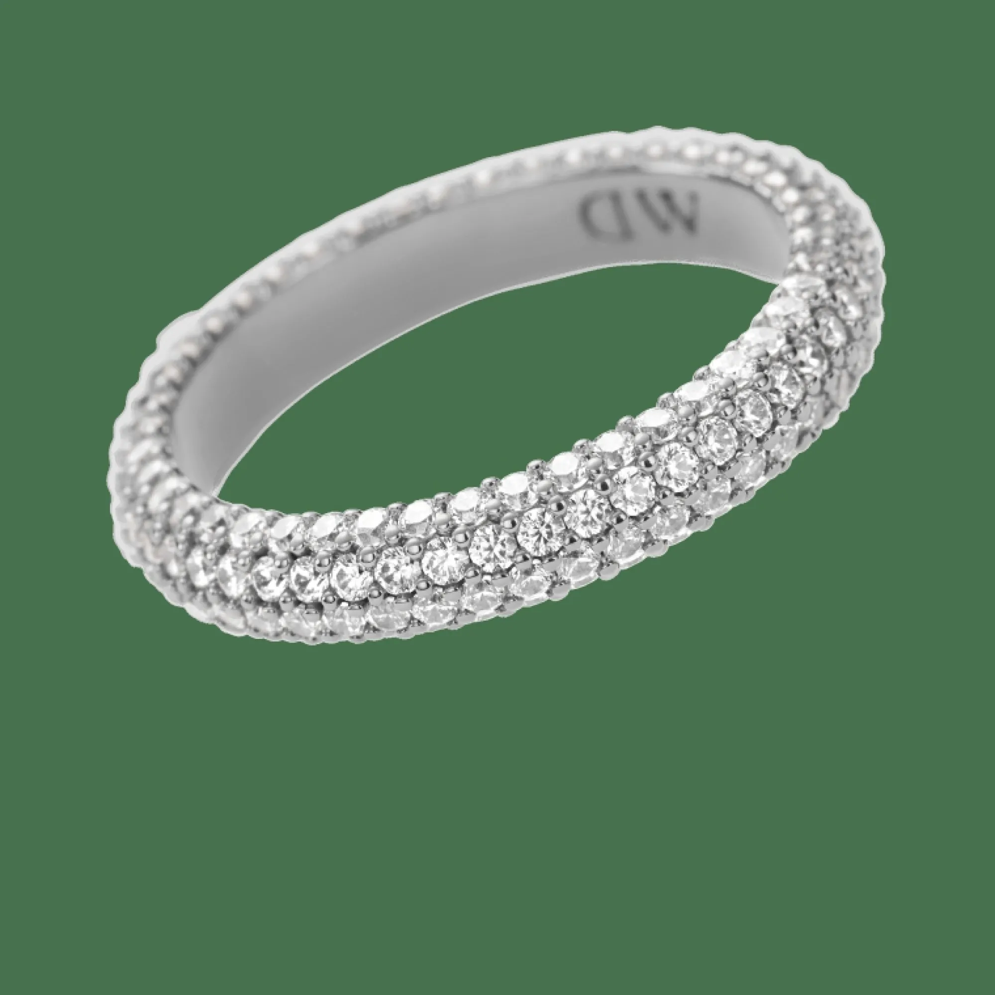 Daniel Wellington Ringar<Pavé Crystal Ring Silver