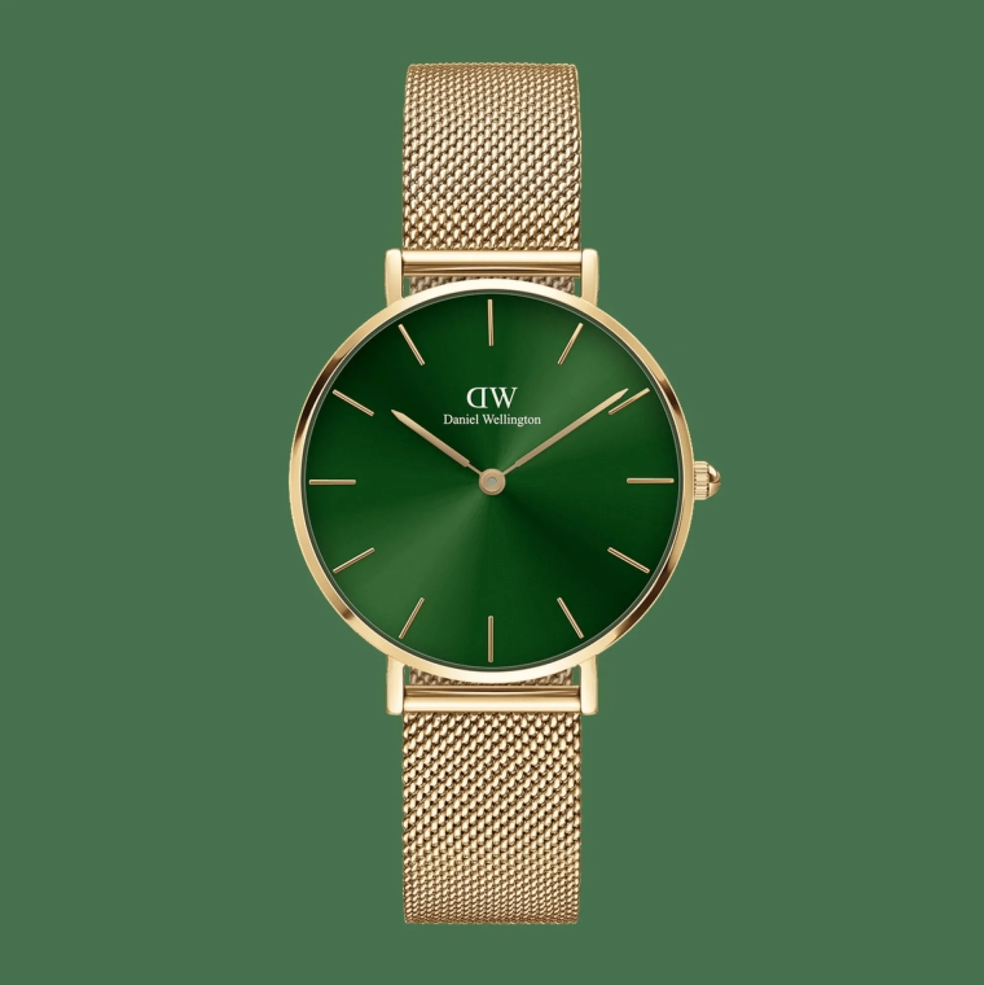 Daniel Wellington Damklockor<Petite Emerald Gold