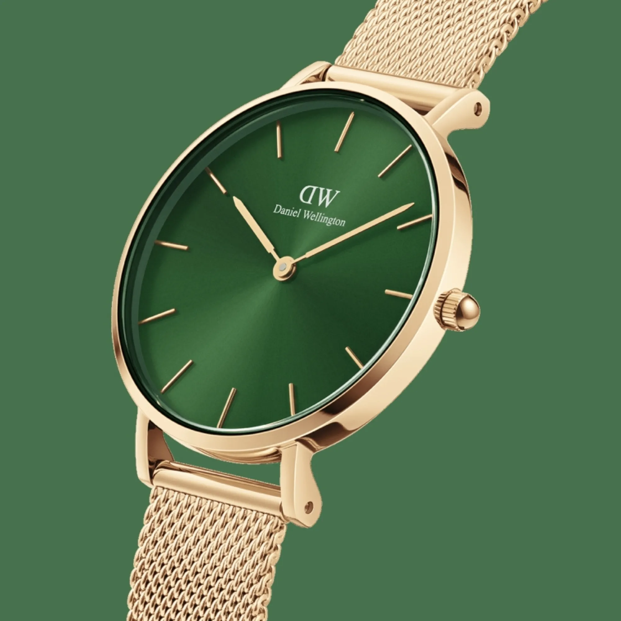 Daniel Wellington Damklockor<Petite Emerald Gold
