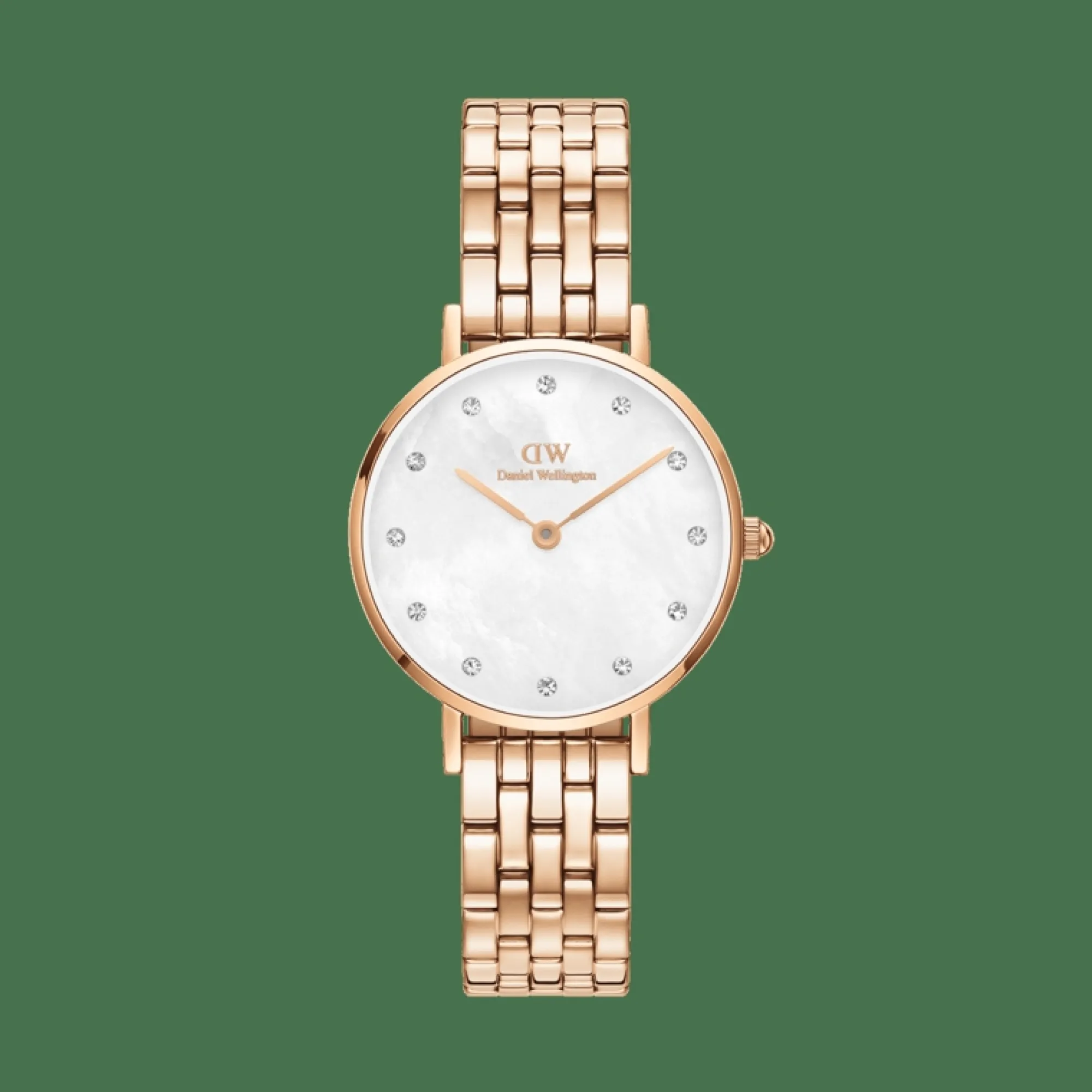 Daniel Wellington Damklockor<Petite Lumine 5-Link Melrose Rose Gold