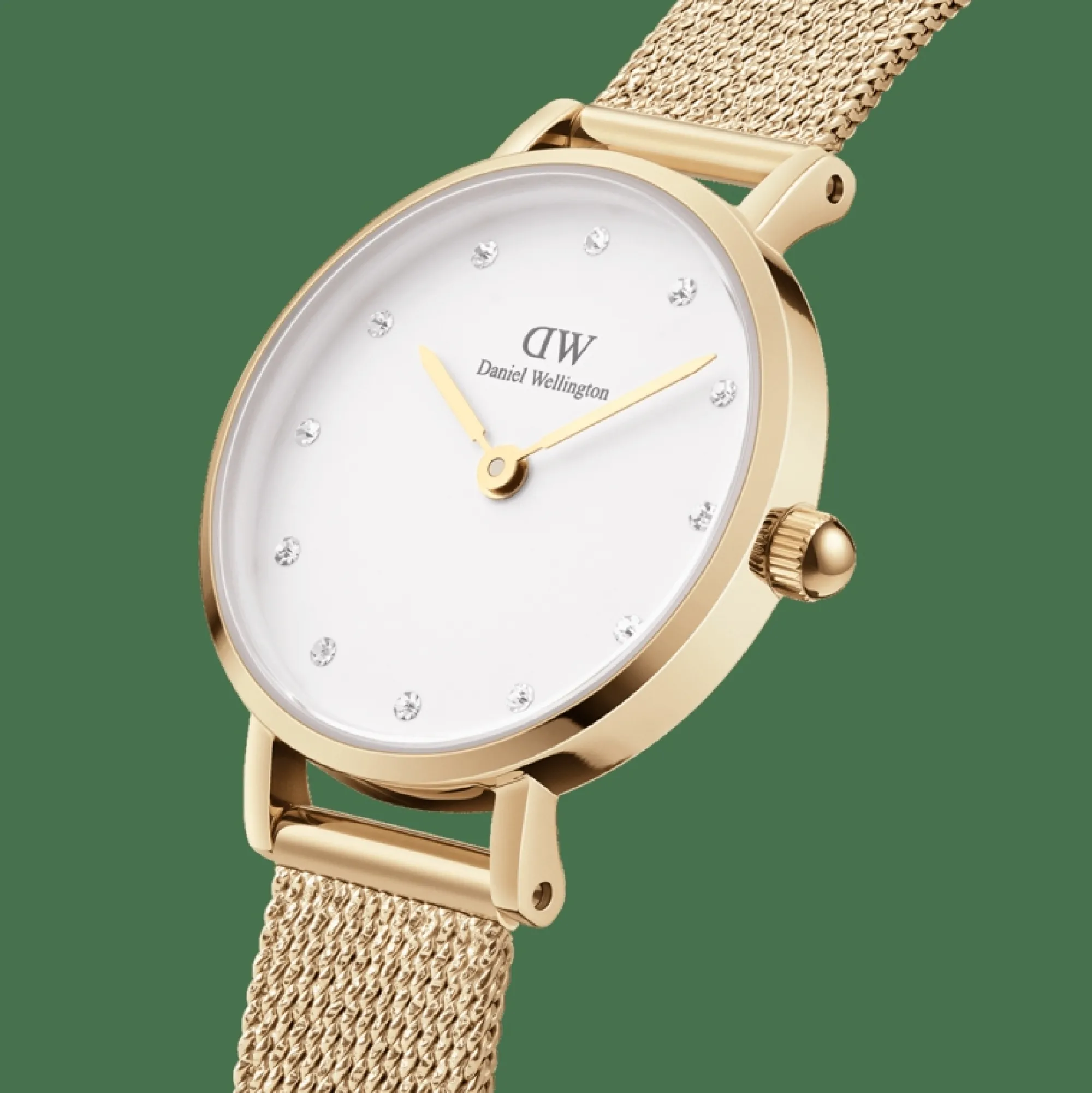 Daniel Wellington Damklockor<Petite Lumine Pressed Ever Gold