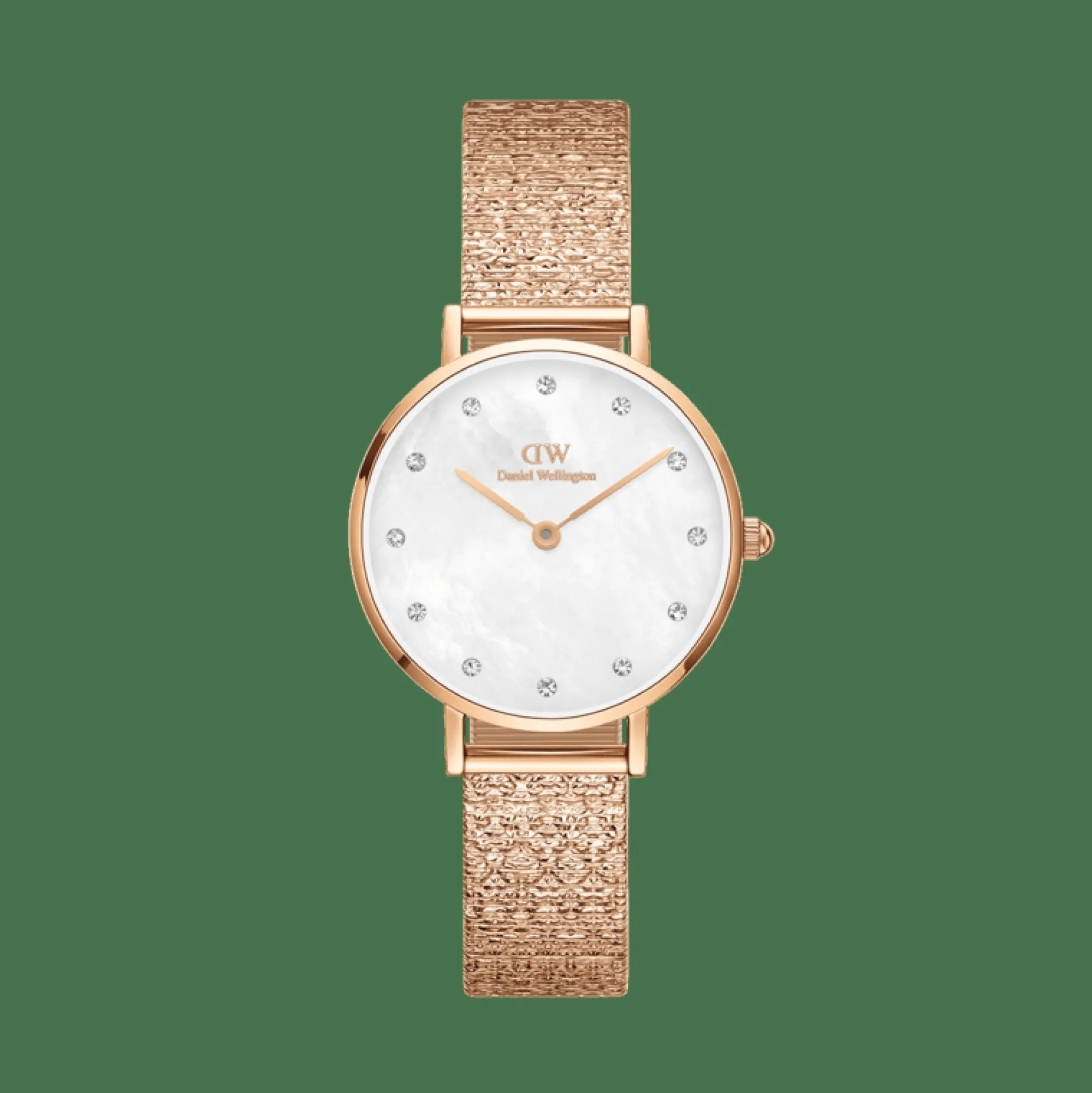 Daniel Wellington Damklockor<Petite Lumine Pressed Piano Rose Gold