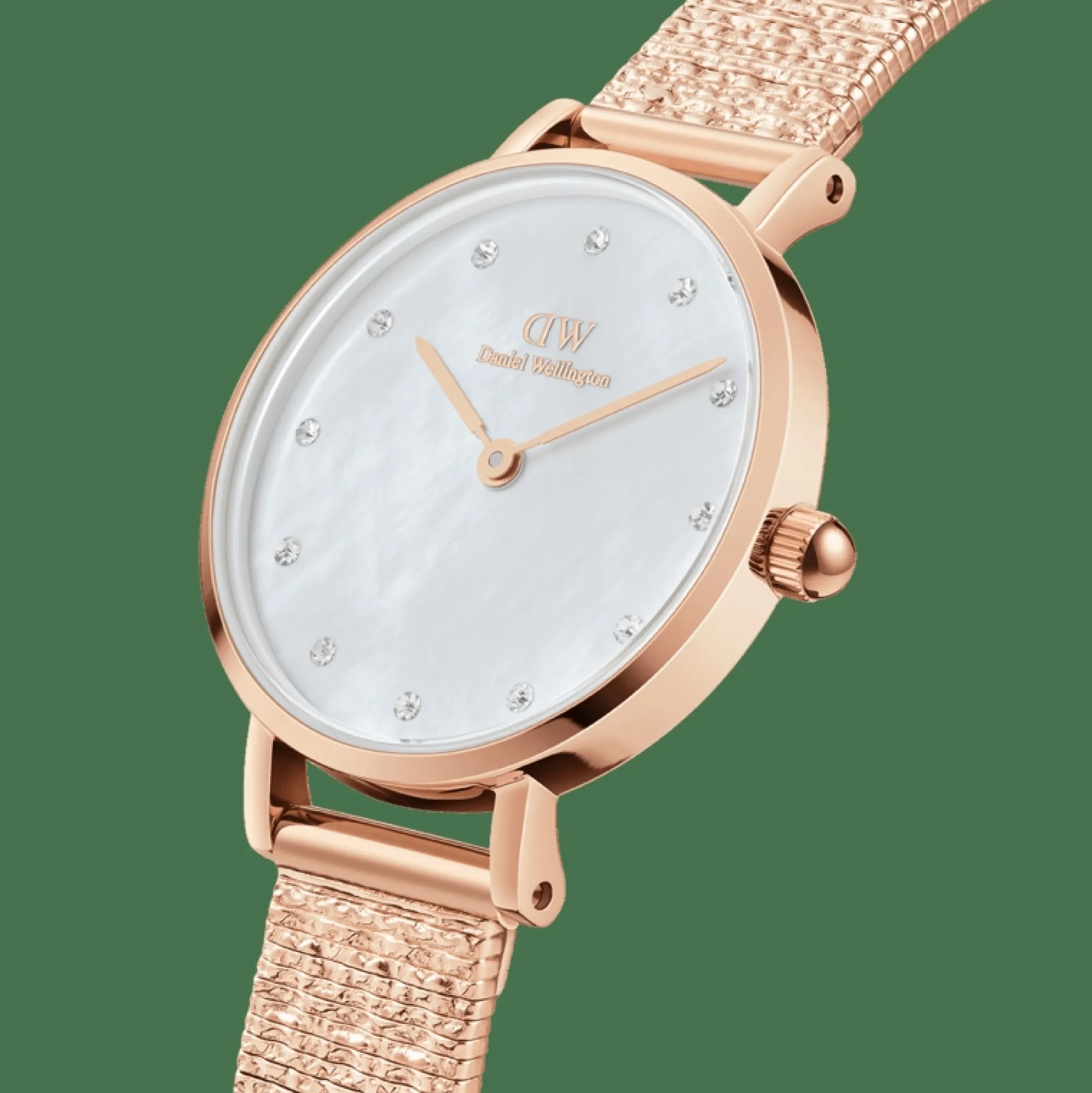 Daniel Wellington Damklockor<Petite Lumine Pressed Piano Rose Gold