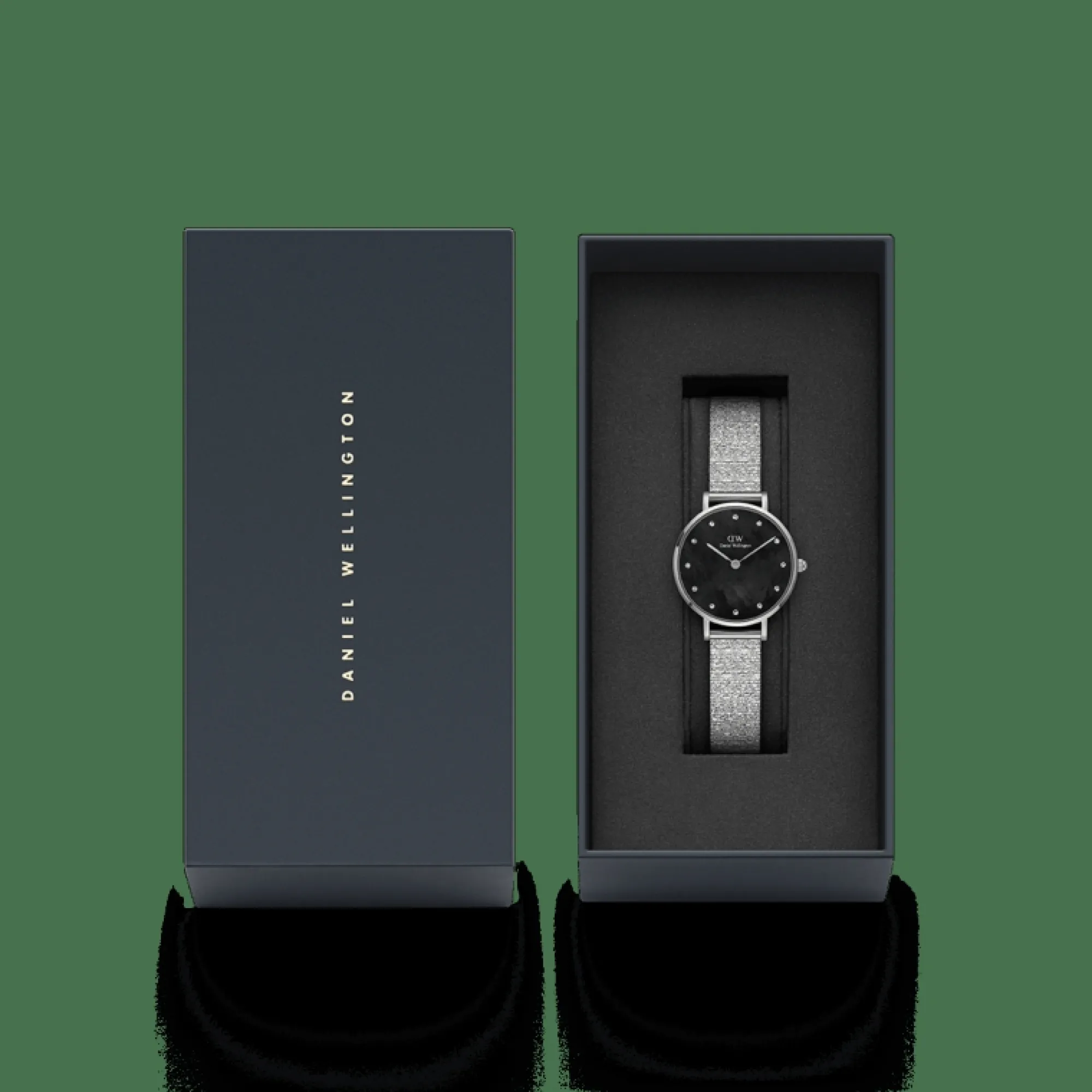 Daniel Wellington Damklockor<Petite Lumine Pressed Piano Silver