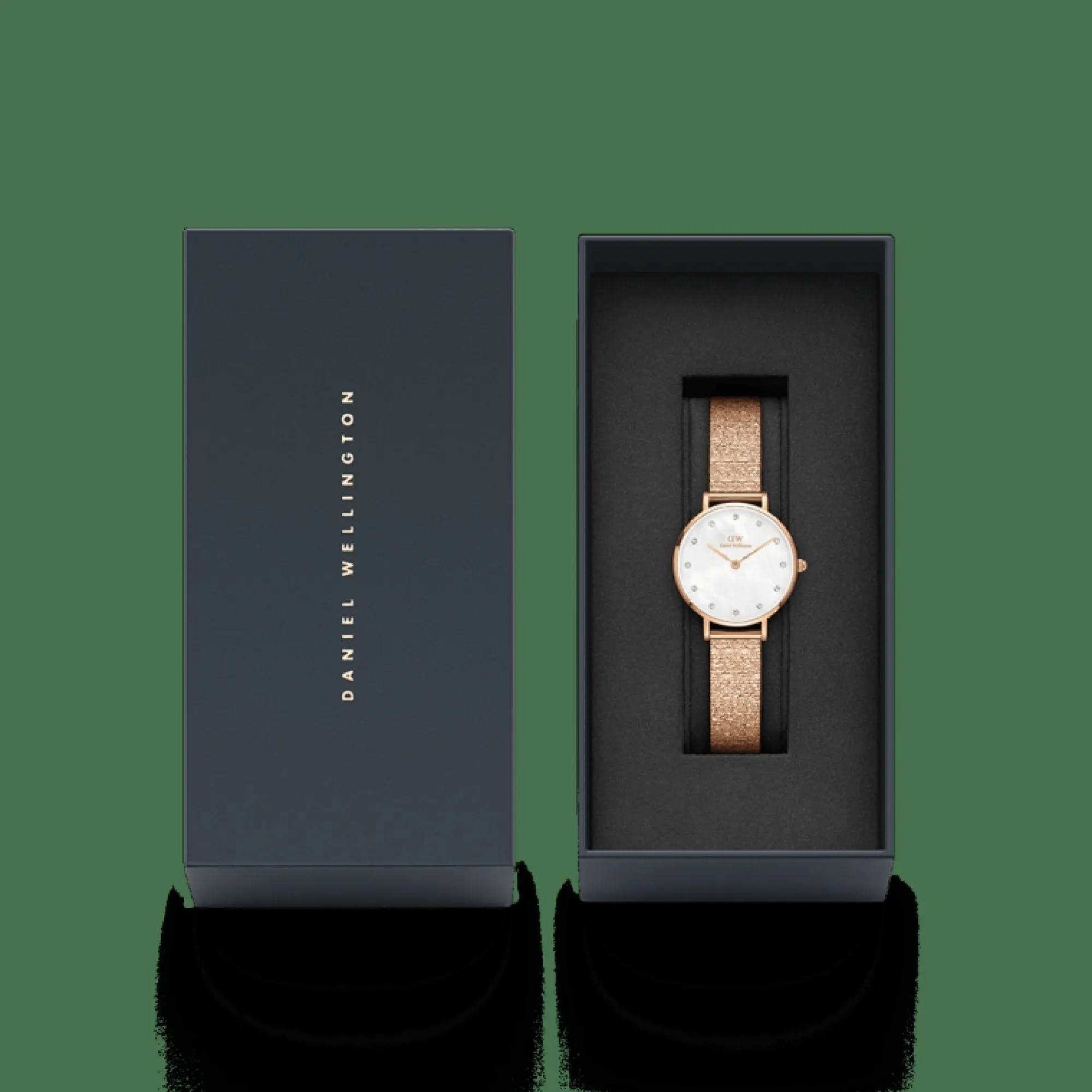 Daniel Wellington Damklockor<Petite Lumine Pressed Piano Rose Gold