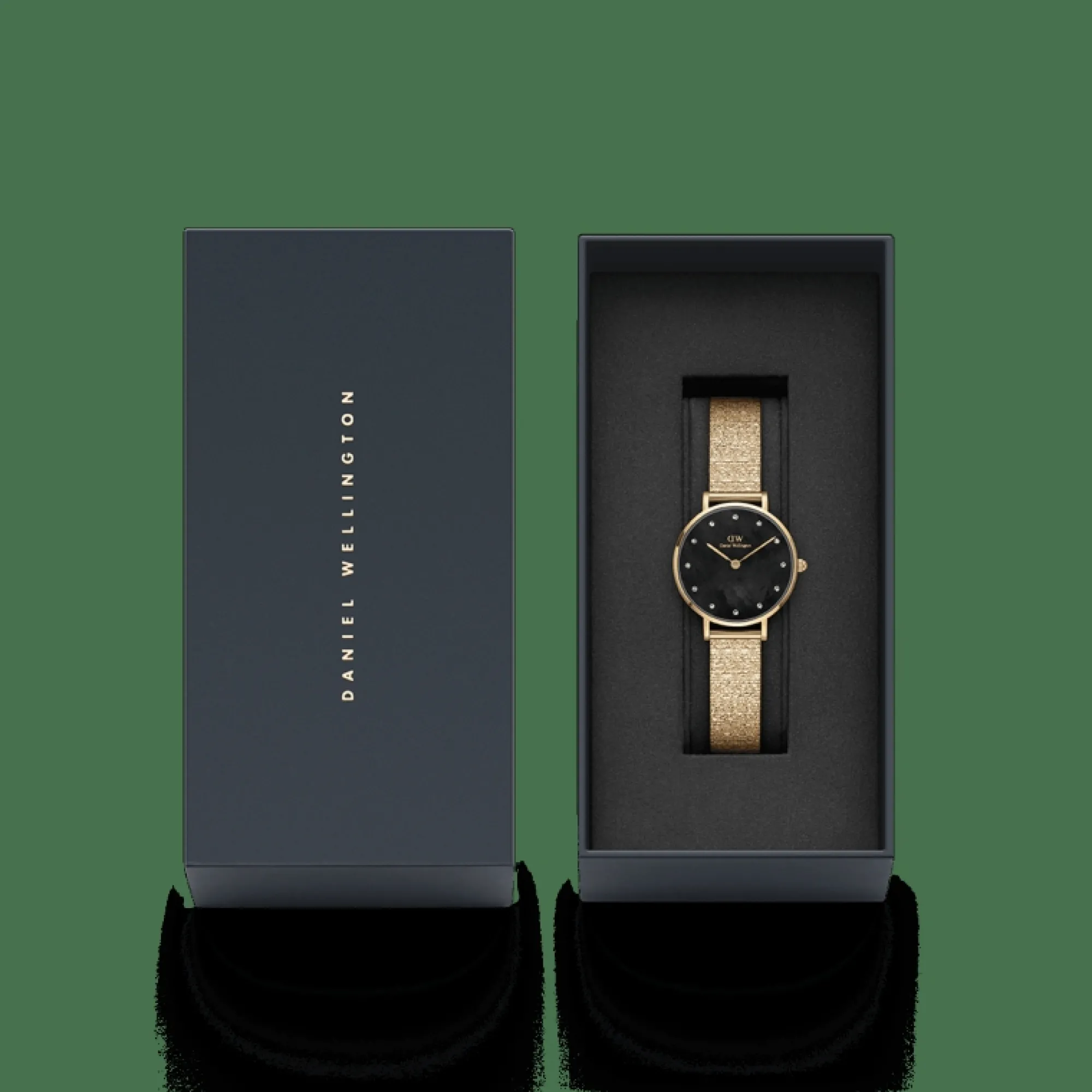 Daniel Wellington Damklockor<Petite Lumine Pressed Piano Gold