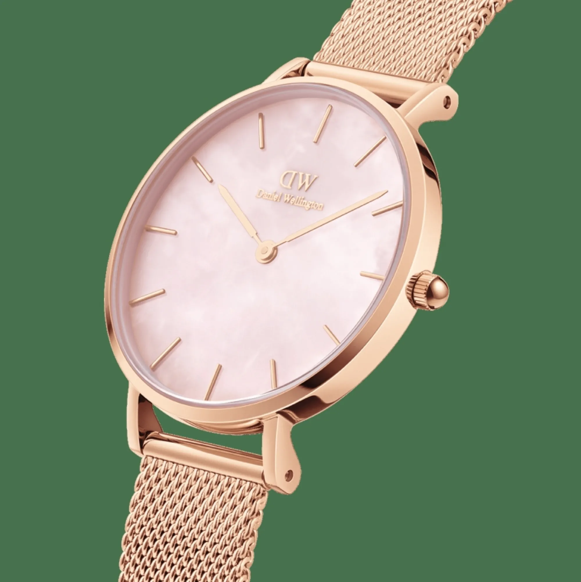 Daniel Wellington Damklockor<Petite Melrose Pearl Rose Gold